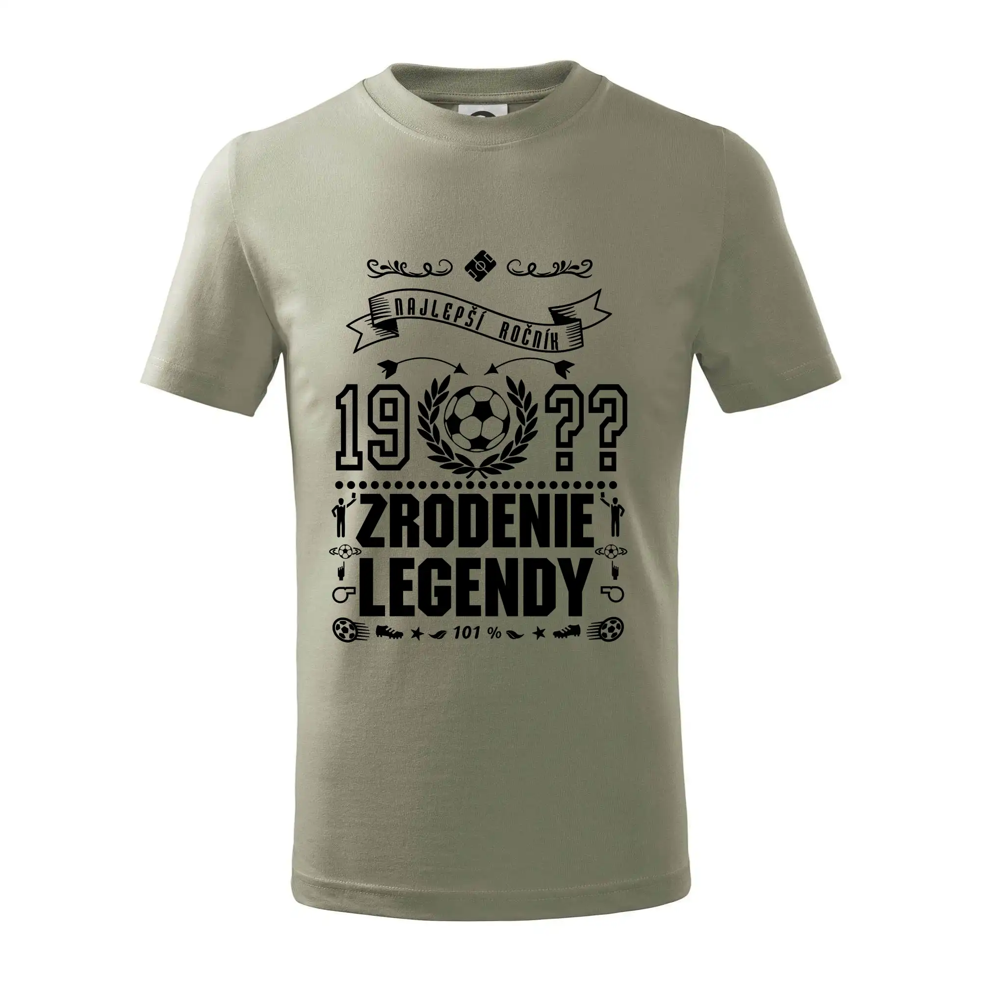 Tričká pre futbalistov - Zrodenie Legendy - pre futbalistov - Tričko detské bavlnené