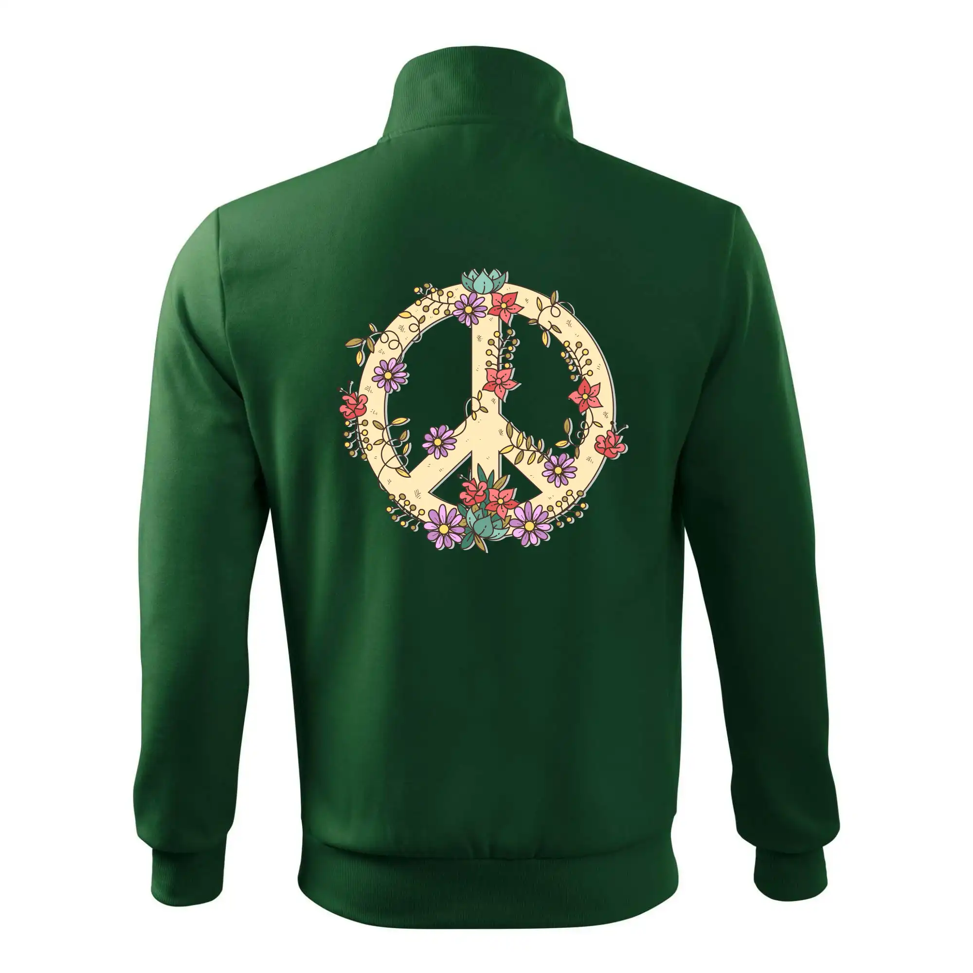 Peace symbol pískový