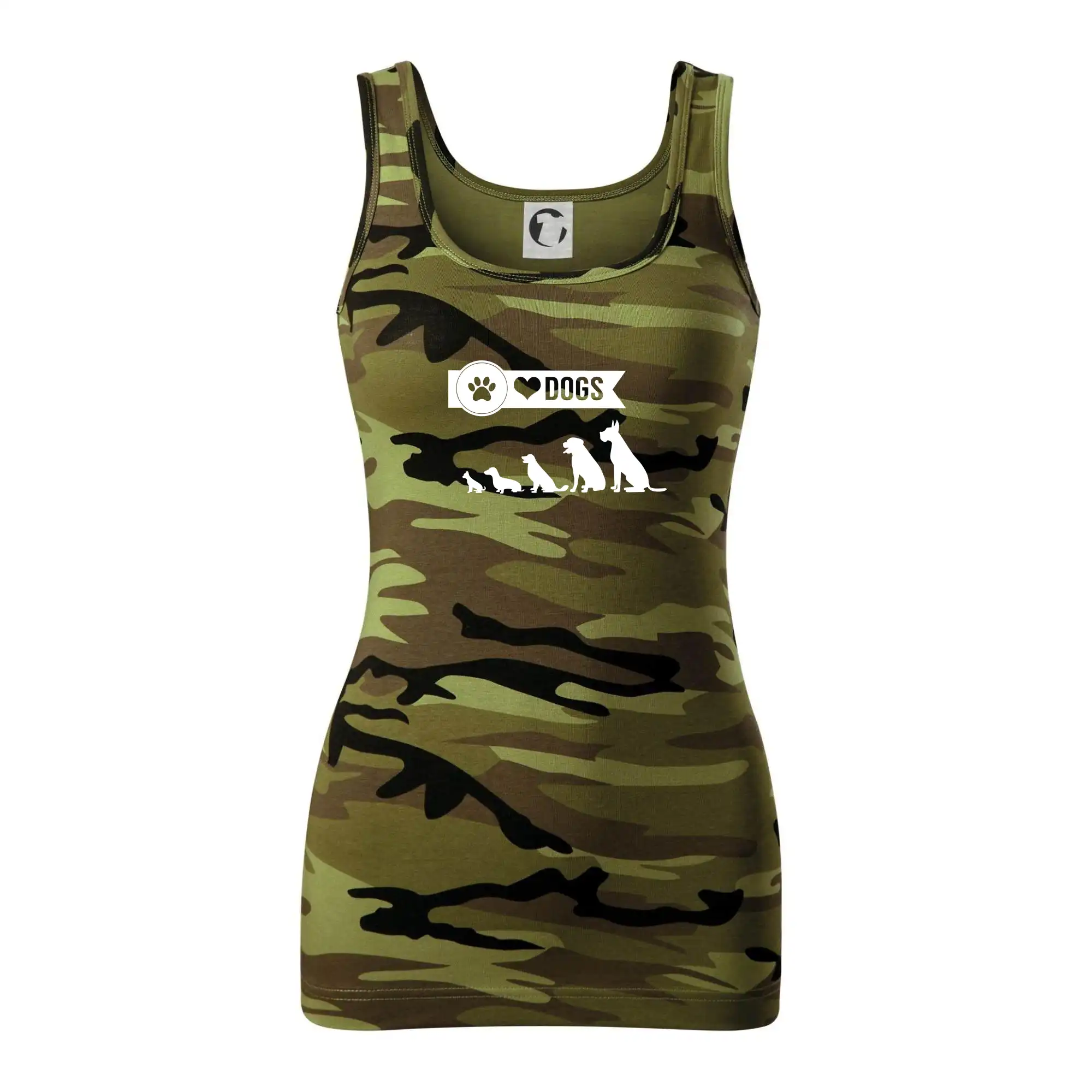 I love dogs - tlapka