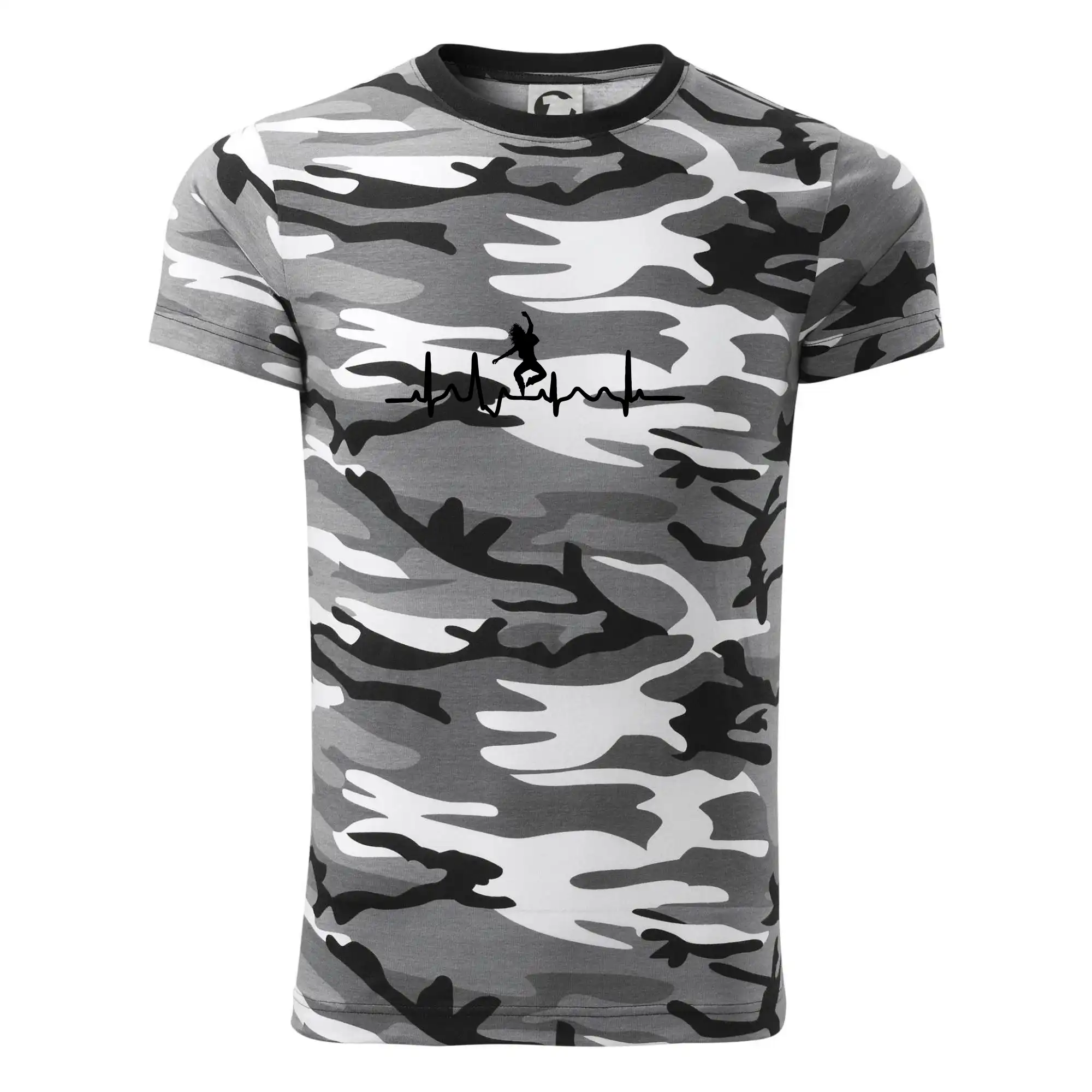Ekg tanec - vlasy - Army CAMOUFLAGE