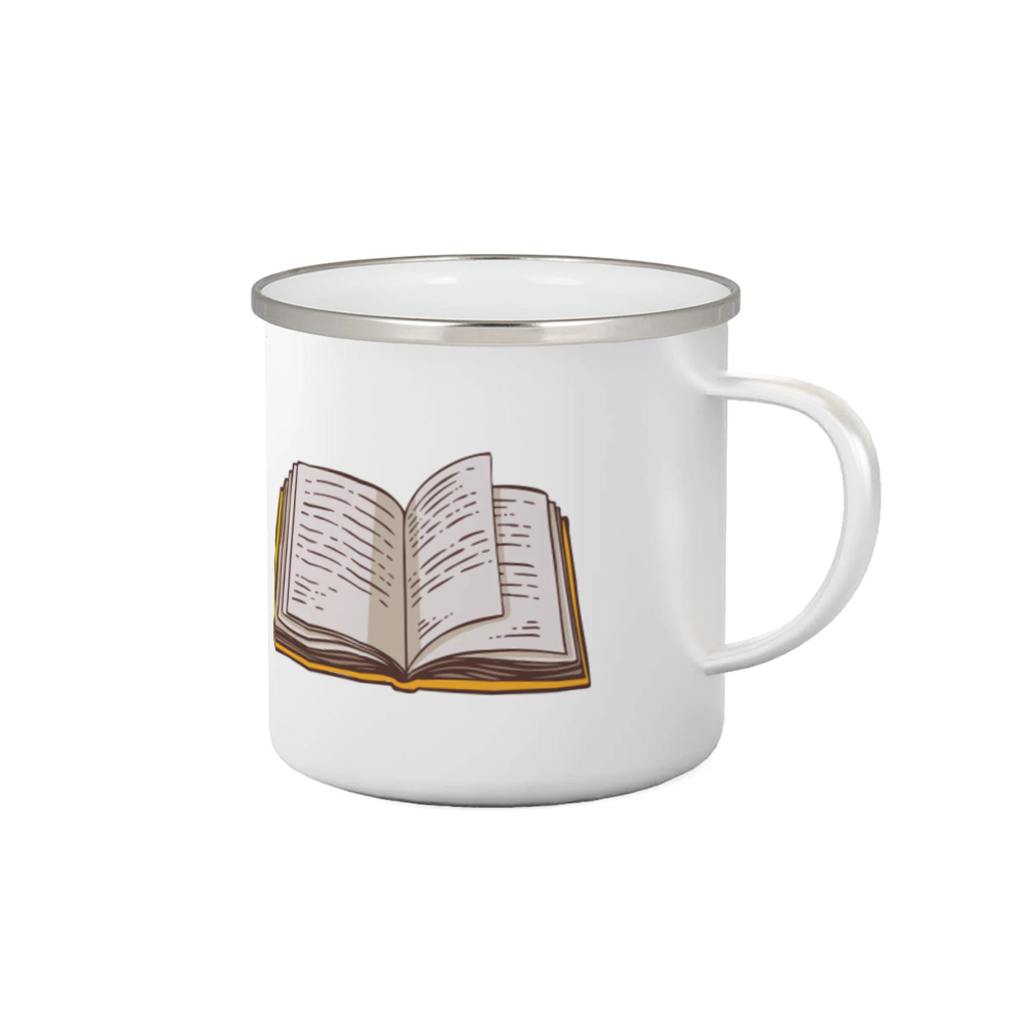 Tričká s motívom kníh pre milovníkov čítania a vône papiera - Kniha farebná otvorená - Plecháčik