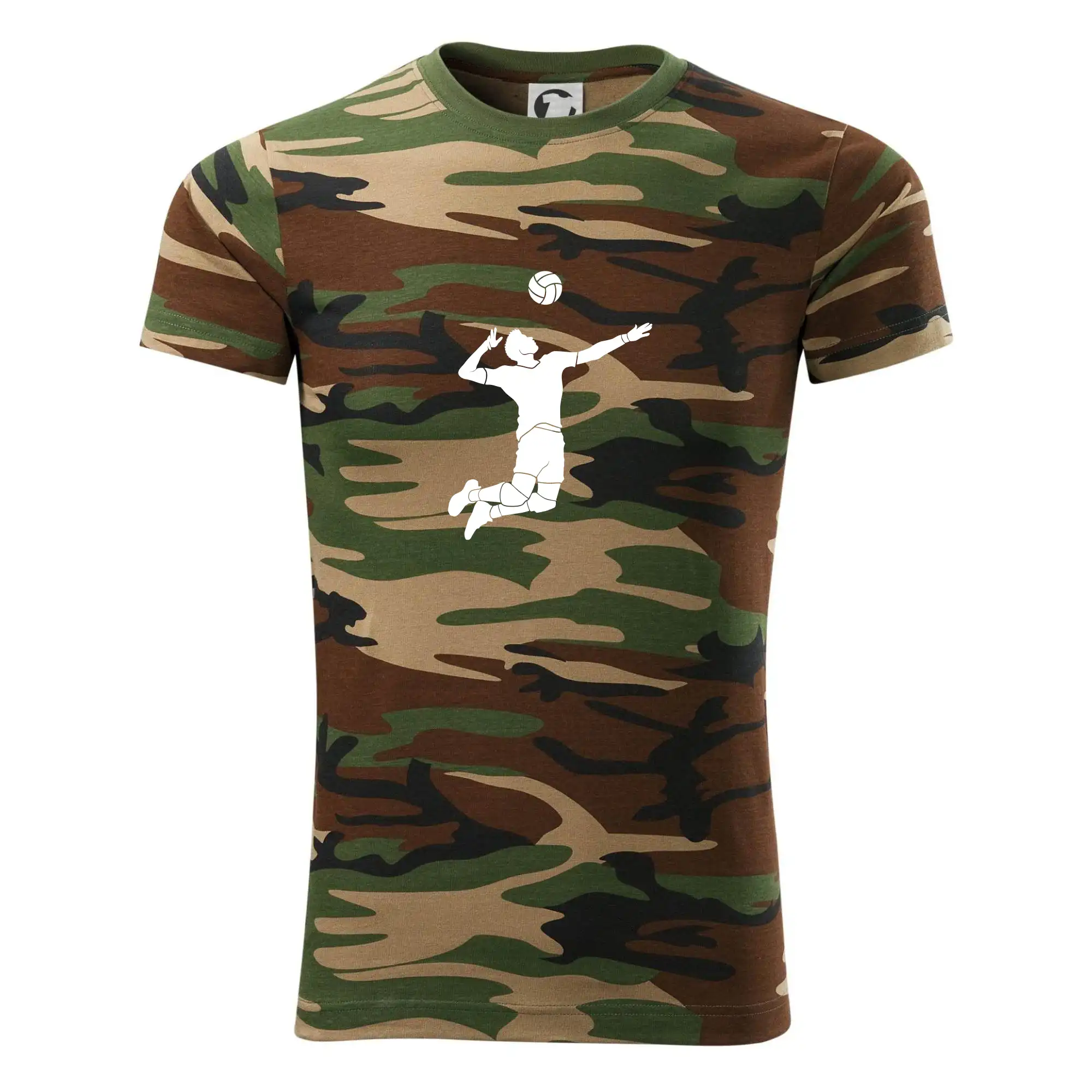 Trička na volejbal - Volejbal náprah muž - Army CAMOUFLAGE