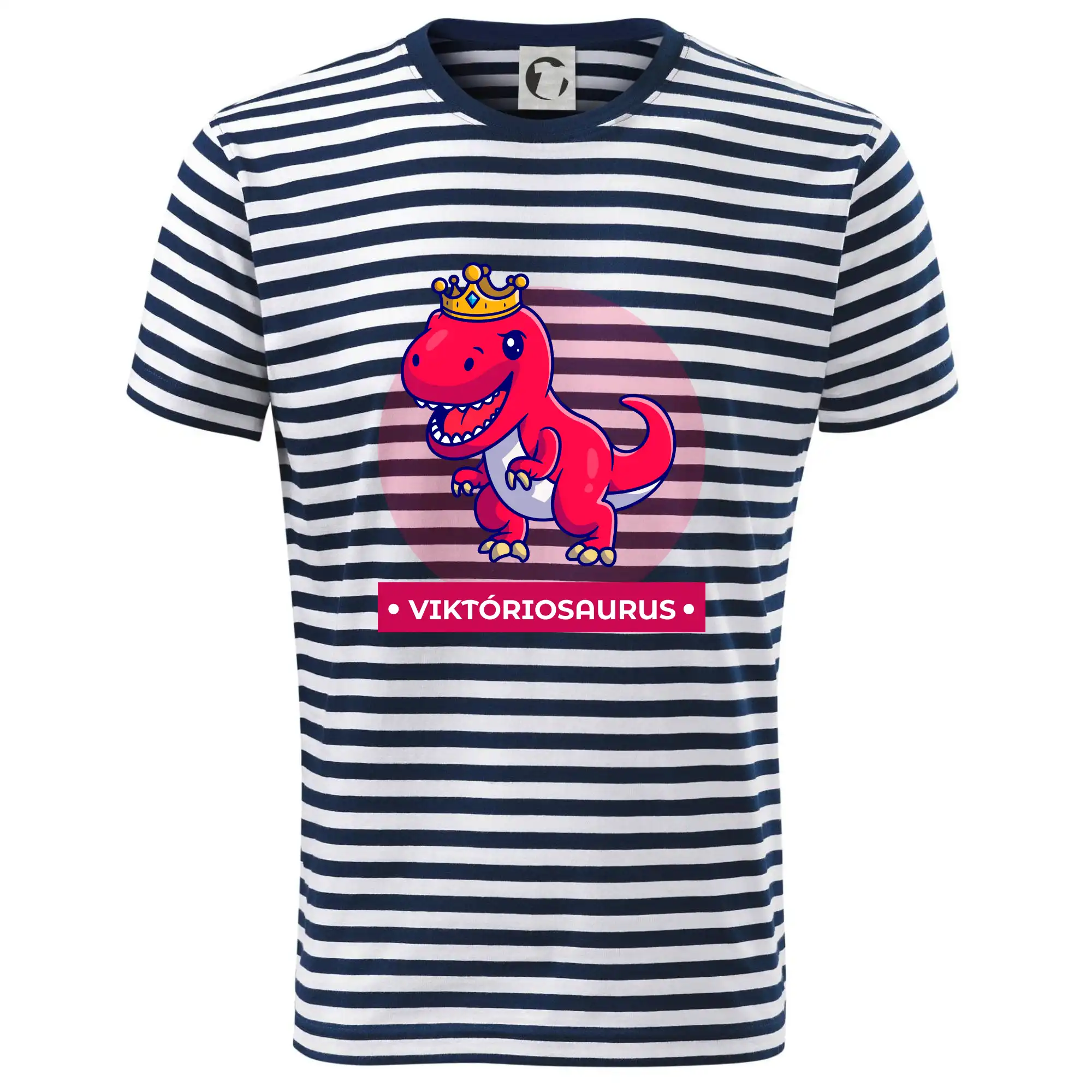 Detské tričká, mikiny a body s originálnymi potlačami | Veselé motívy pre chlapcov aj dievčatá - Dinosaurie mená - červený dinosaurus - Tričko na vodu