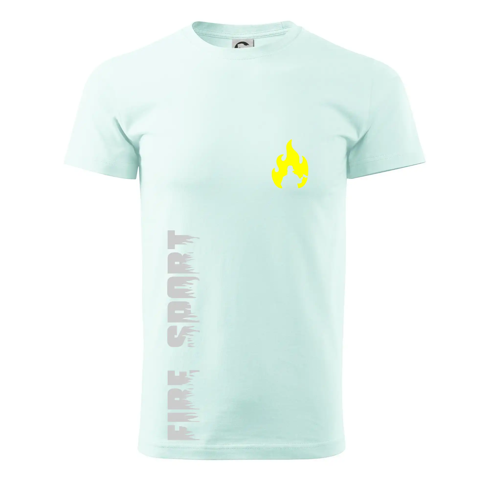 Originálne tričká pre hasičov - DHZ - Váš názov - FLUO + Reflexná potlač - Pánske tričko nižšej gramáže