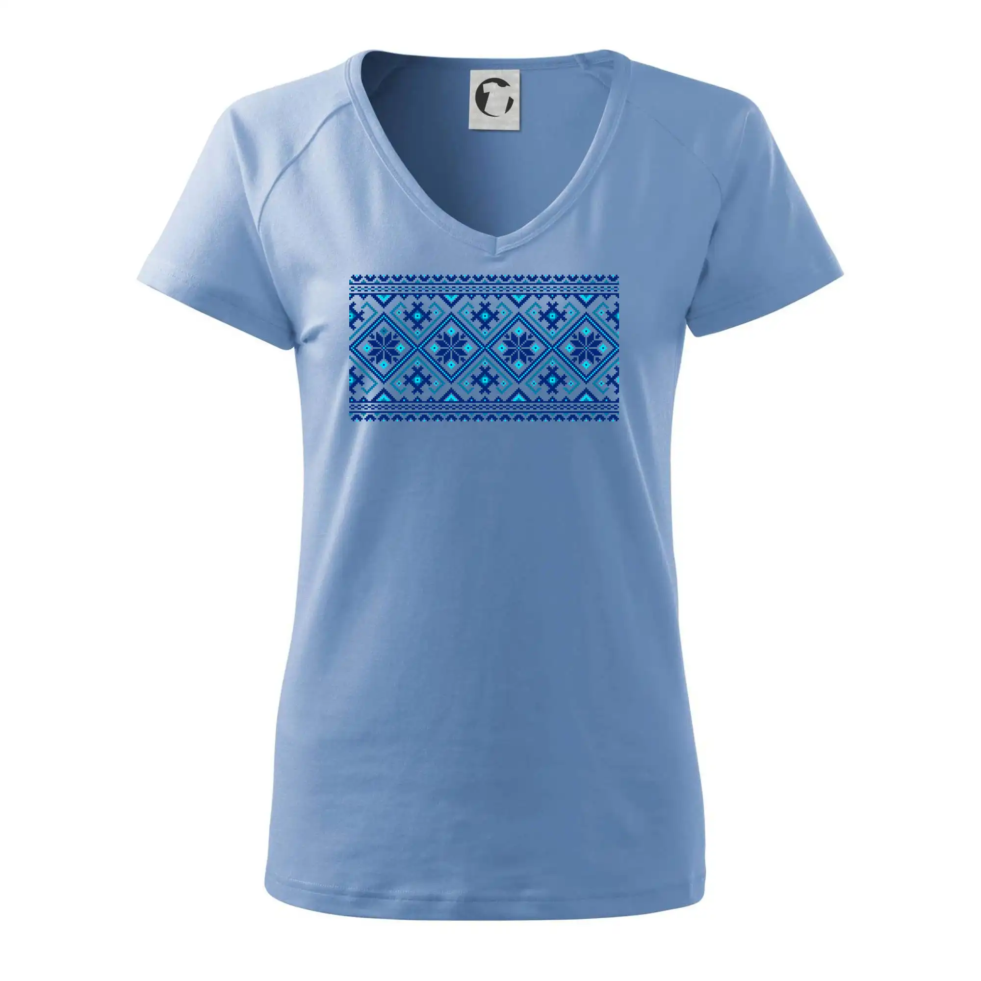 Ukrajinský vzor - modrý