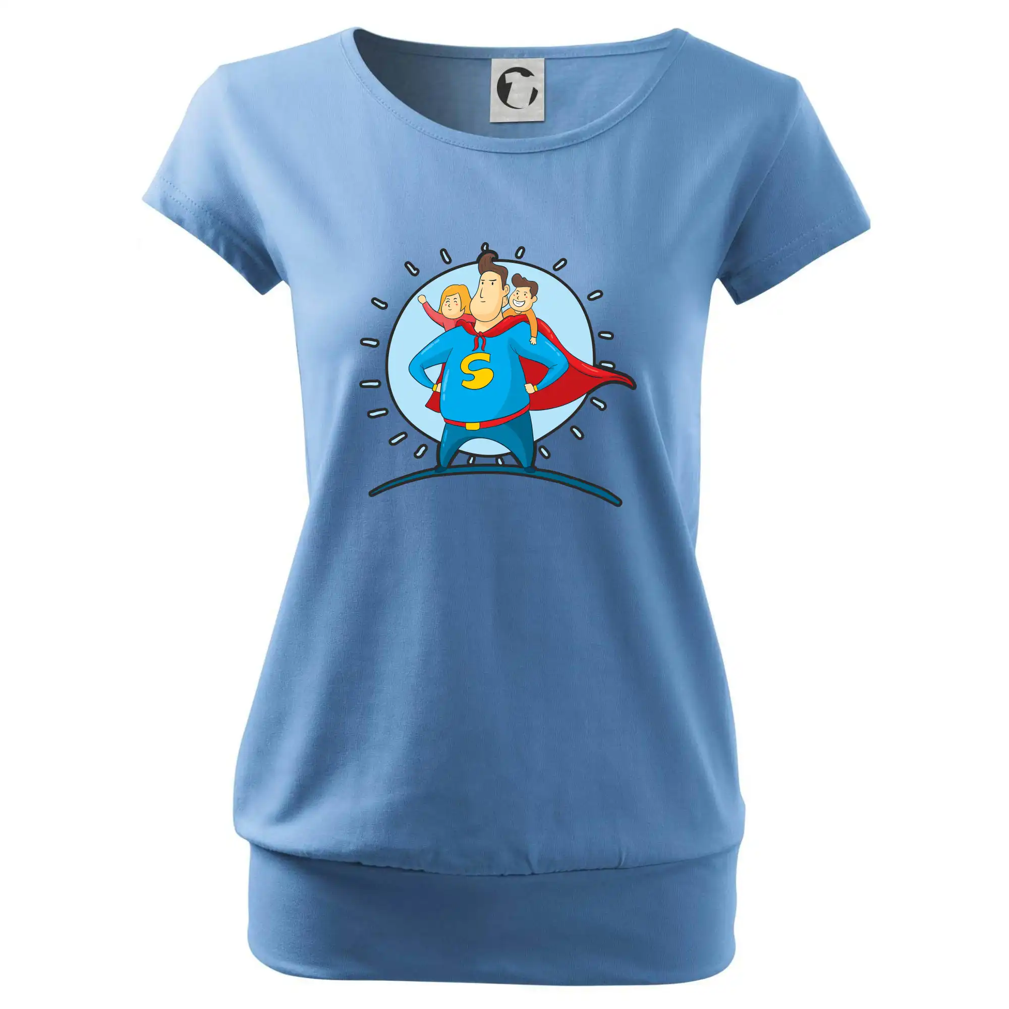 Táta superman - holka a kluk