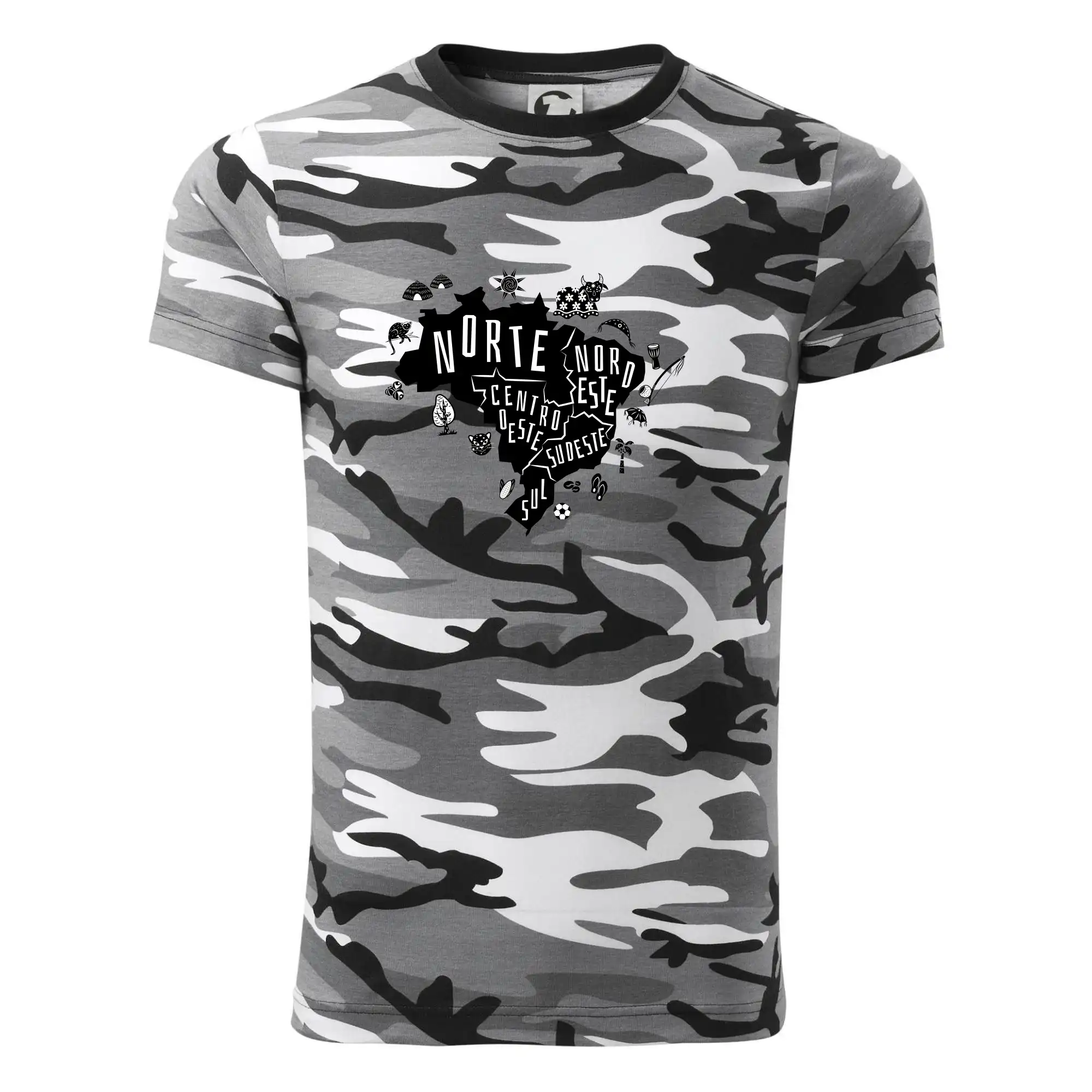 Brazílie mapa a zvyky