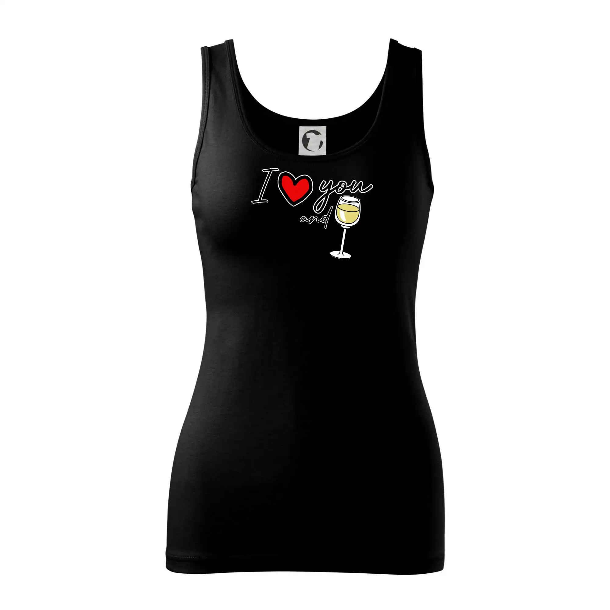 I love you and white wine