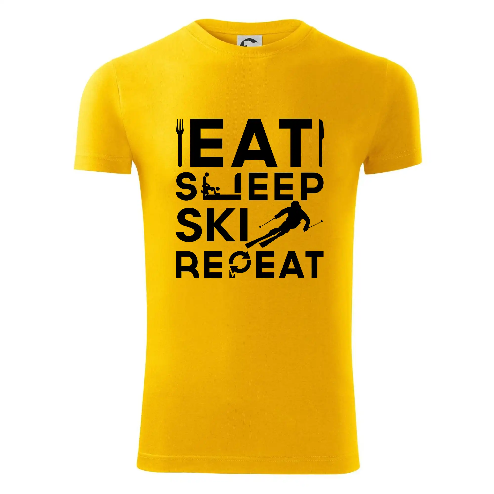 Eat sleep ski repeat