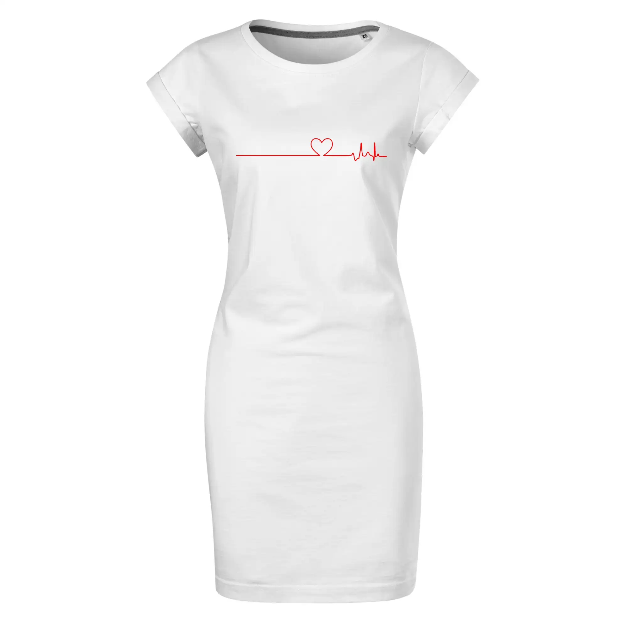 Poker EKG srdce červené