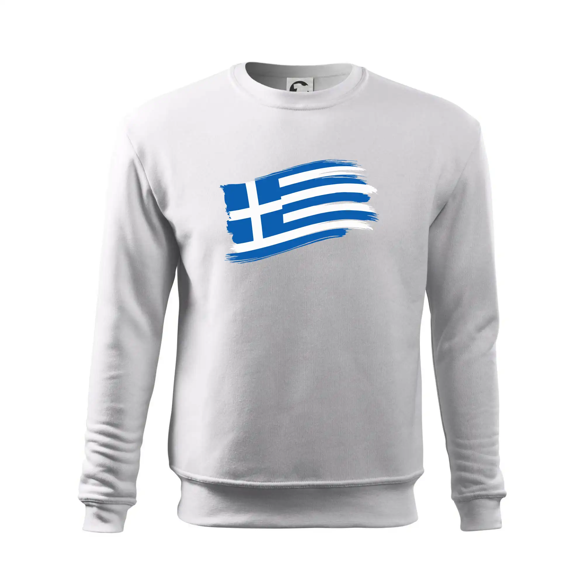 Řecko vlajka - štětkou