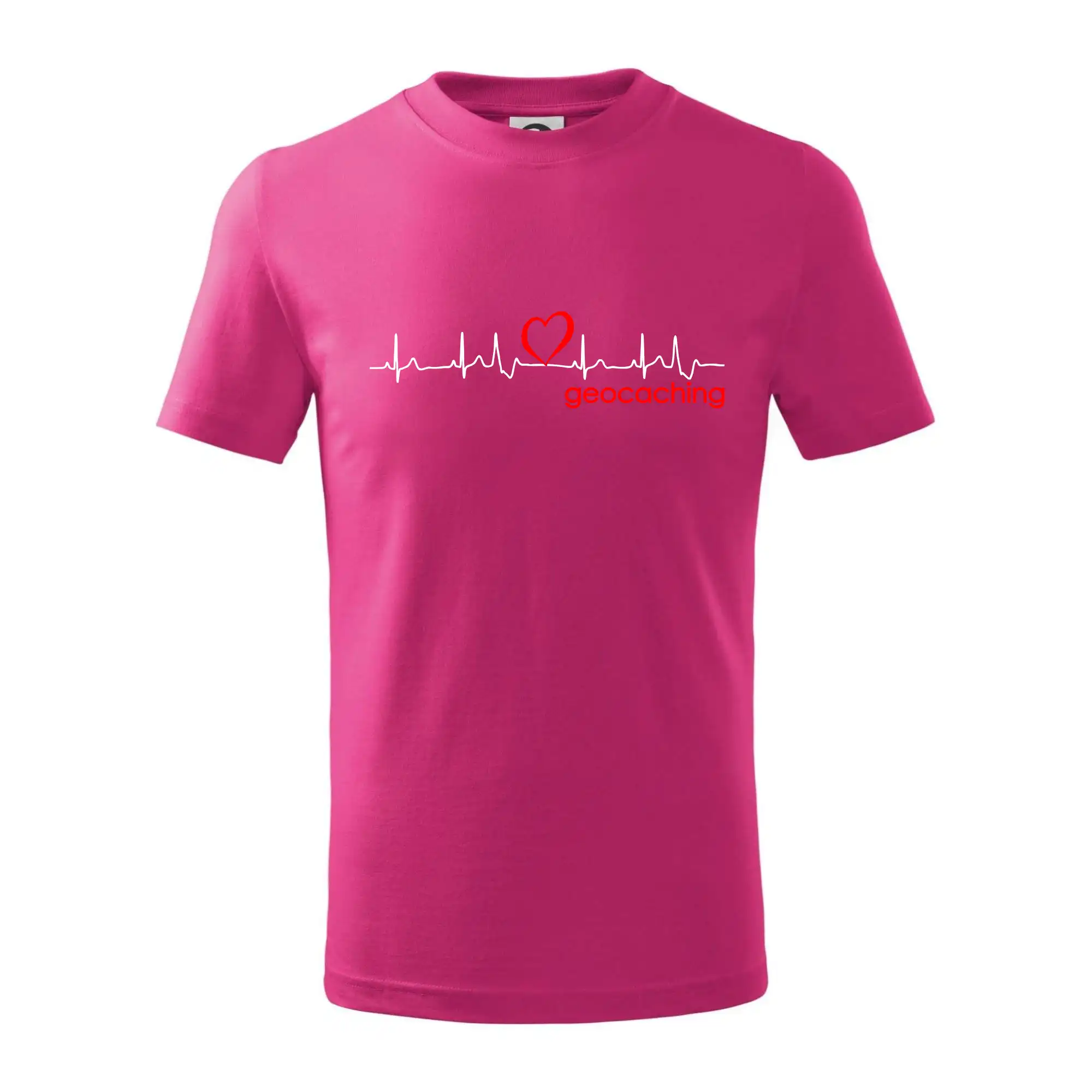 Moje srdce bije pro Geocaching -text