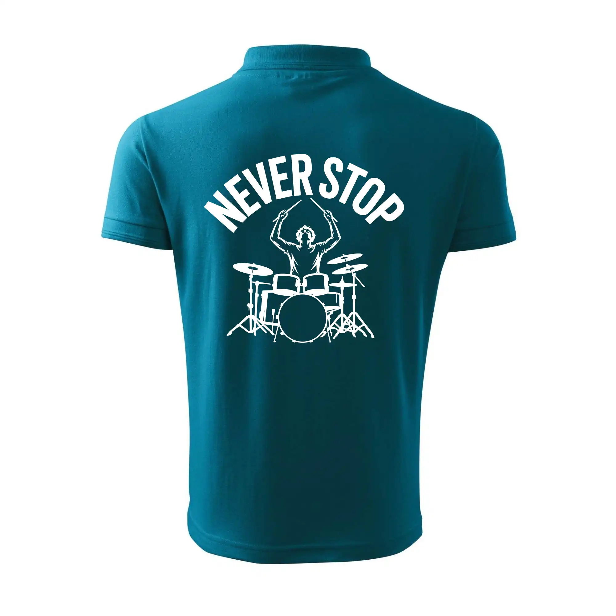 Never Stop a drummer