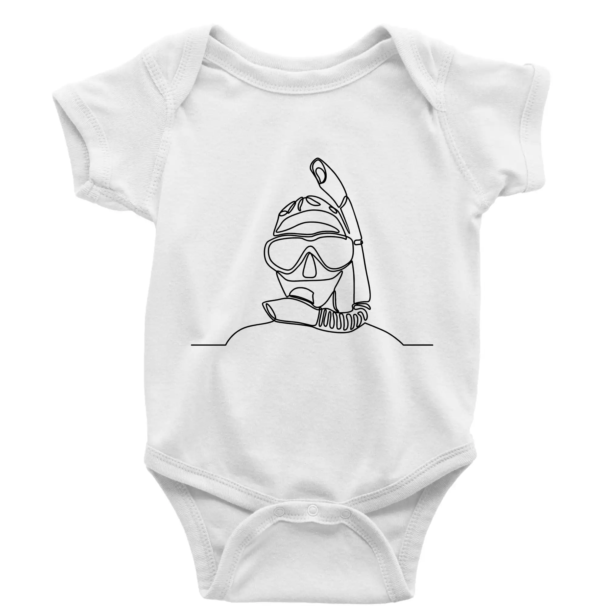 Potápěč jedním tahem