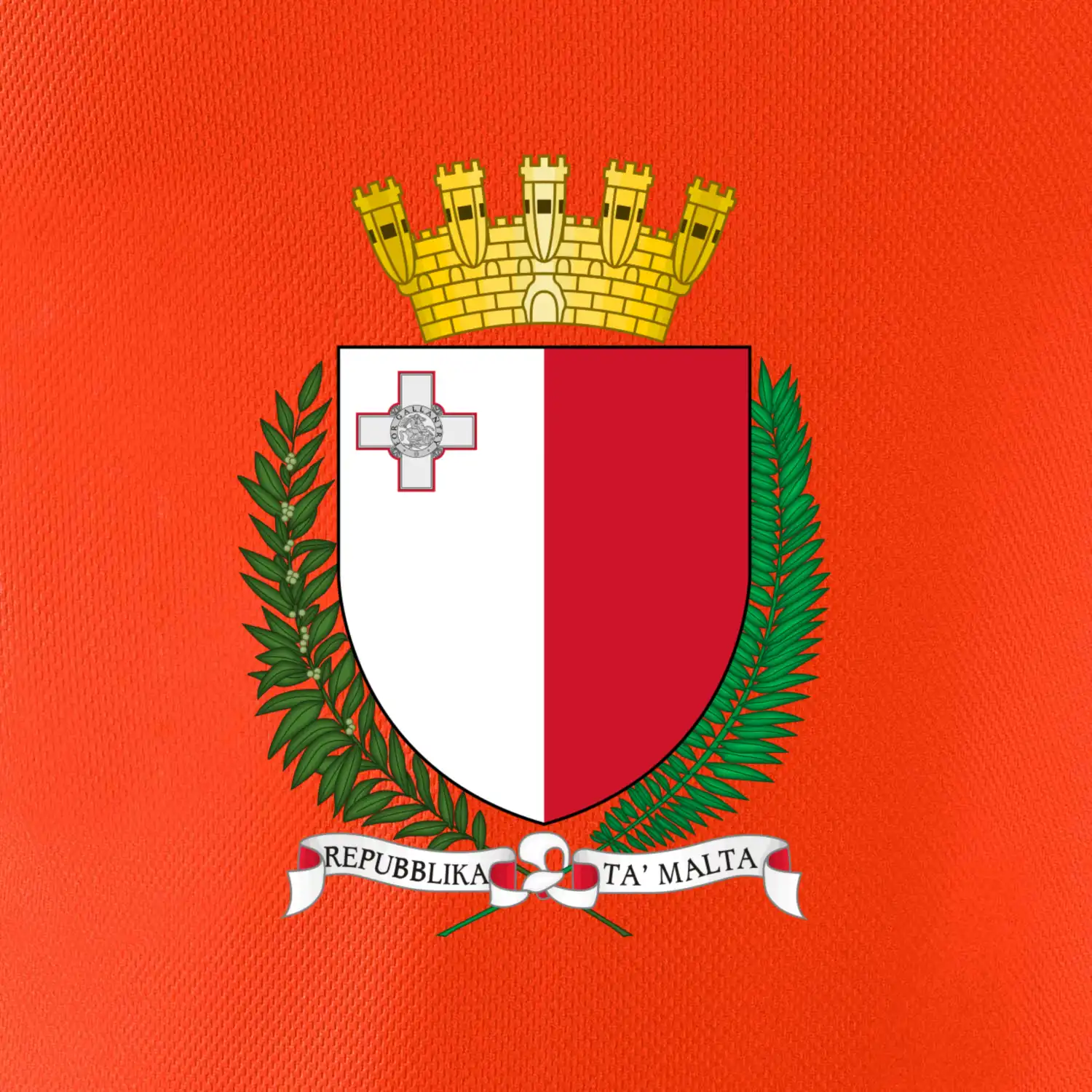 Malta - statní znak