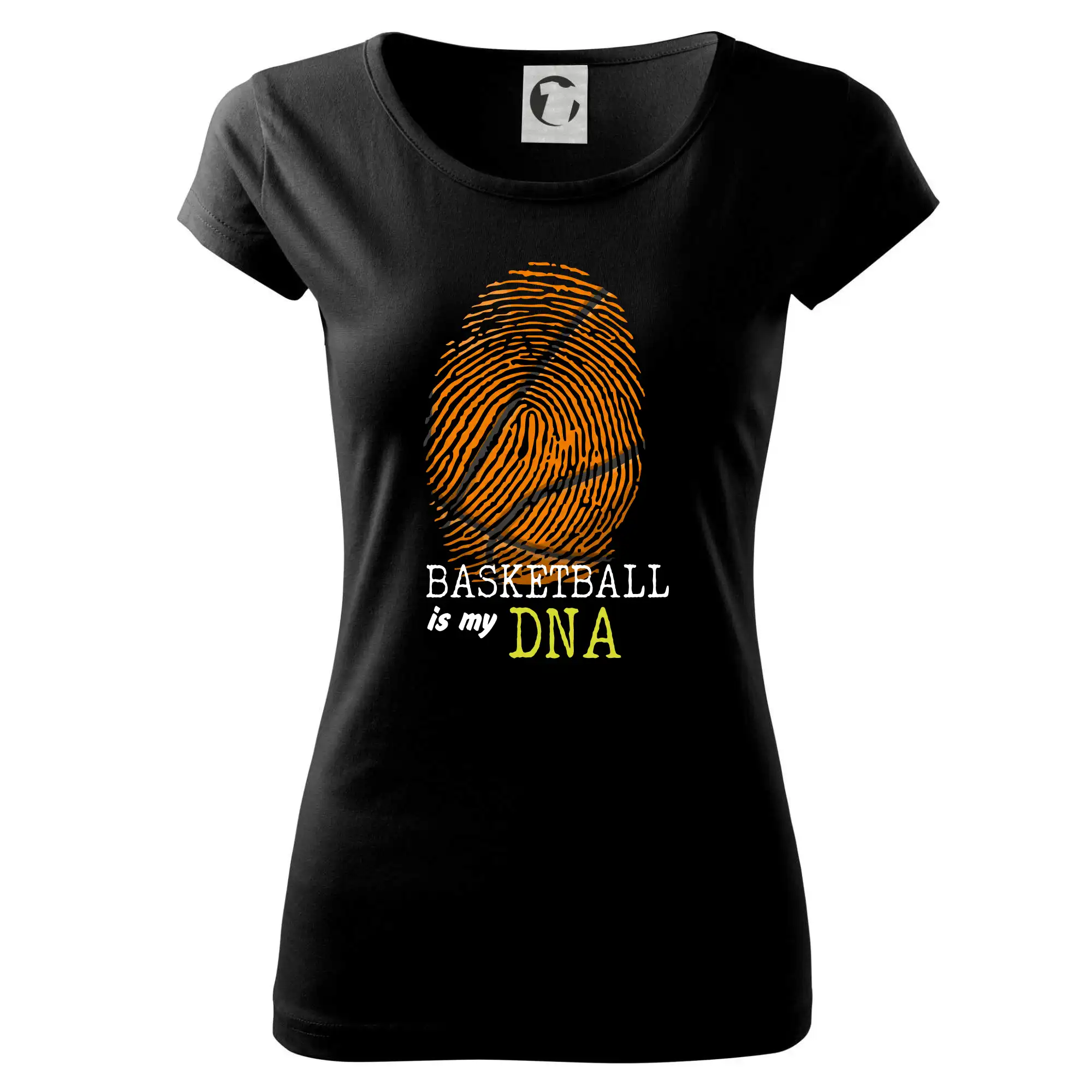 Basketbalová tričká - Basketball is my DNA - Dámske tričko Pure
