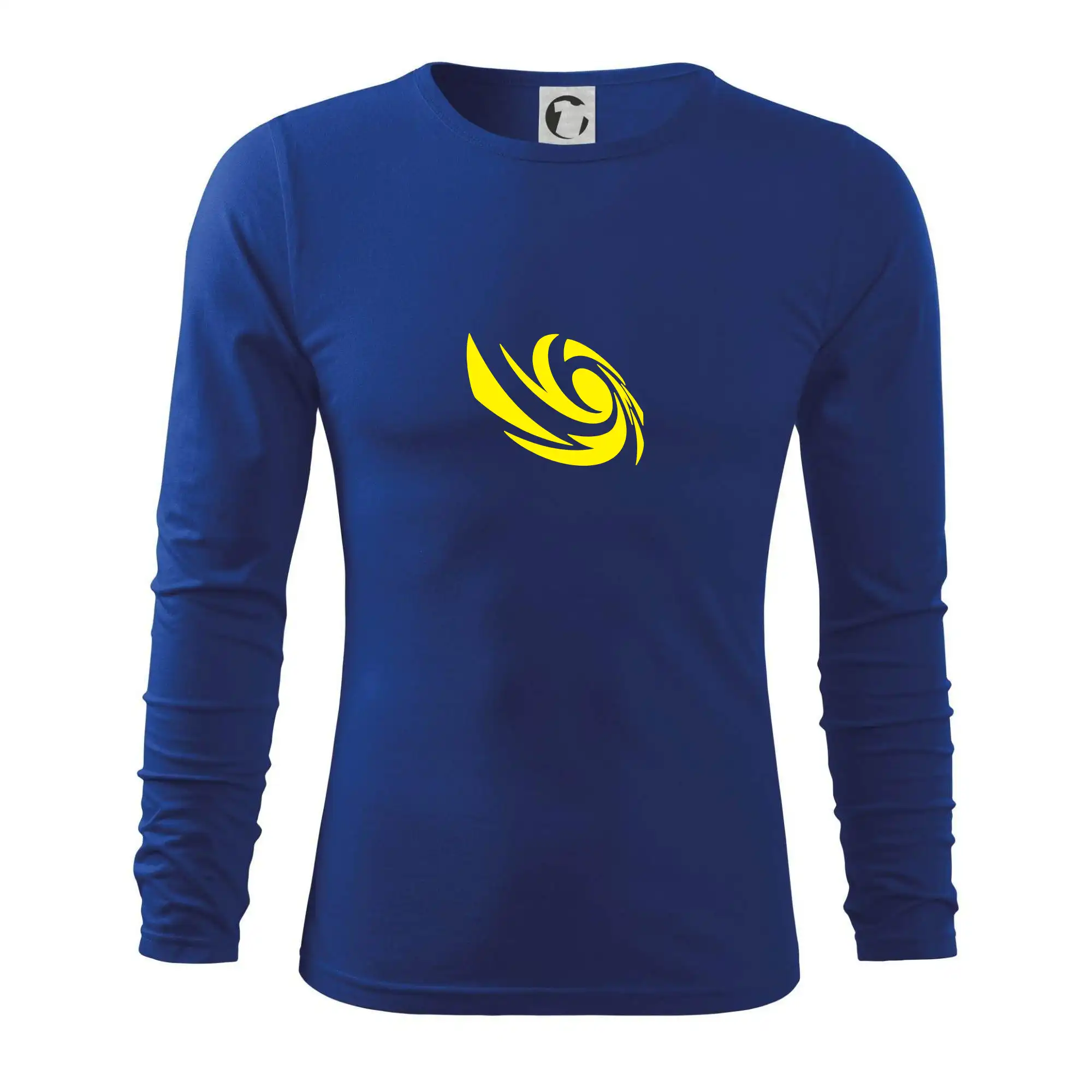 Tričká, mikiny a šiltovky pre Youtubery - Vortex logo samostatné - Tričko s dlhým rukávom FIT-T long sleeve