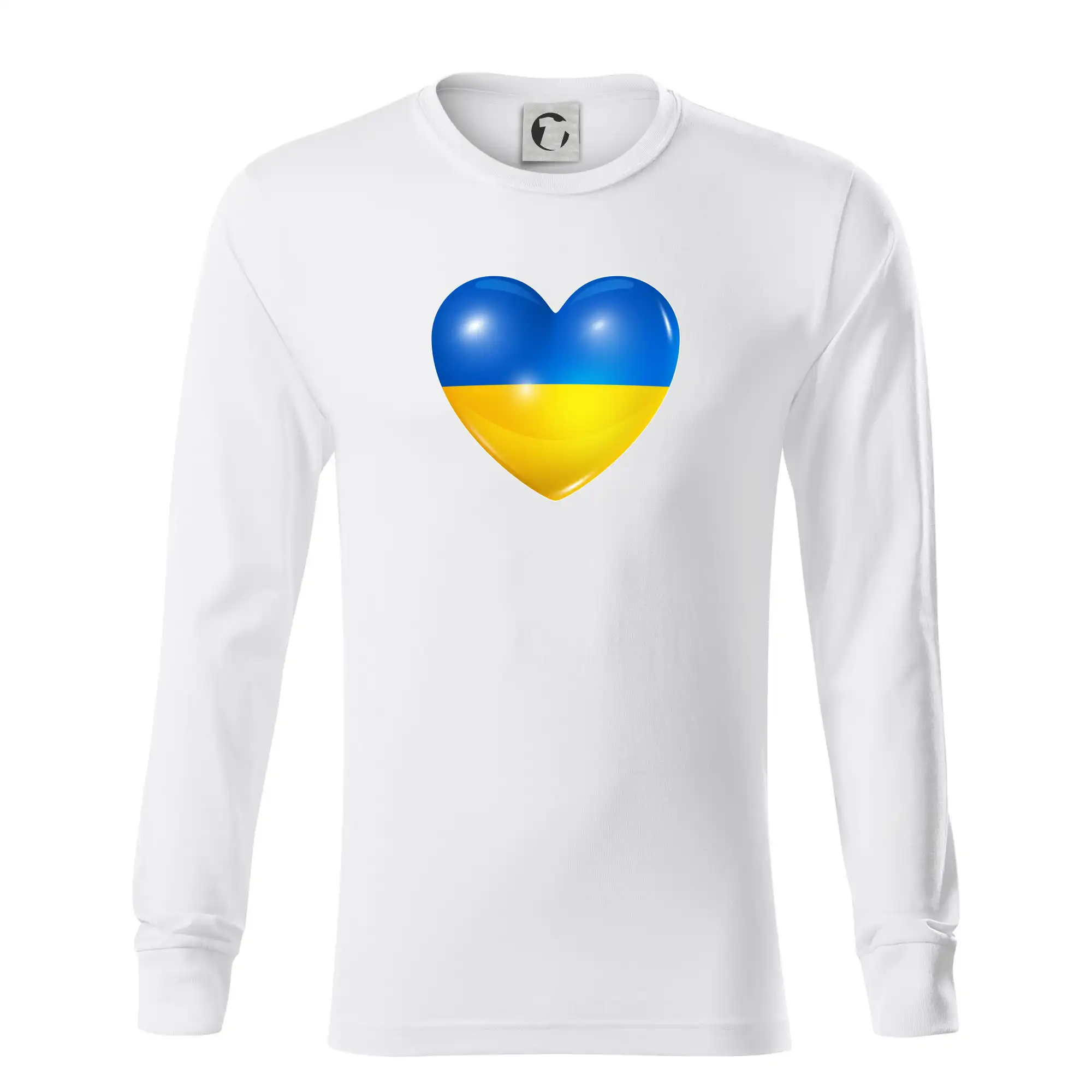 Ukrajina srdce vlajka