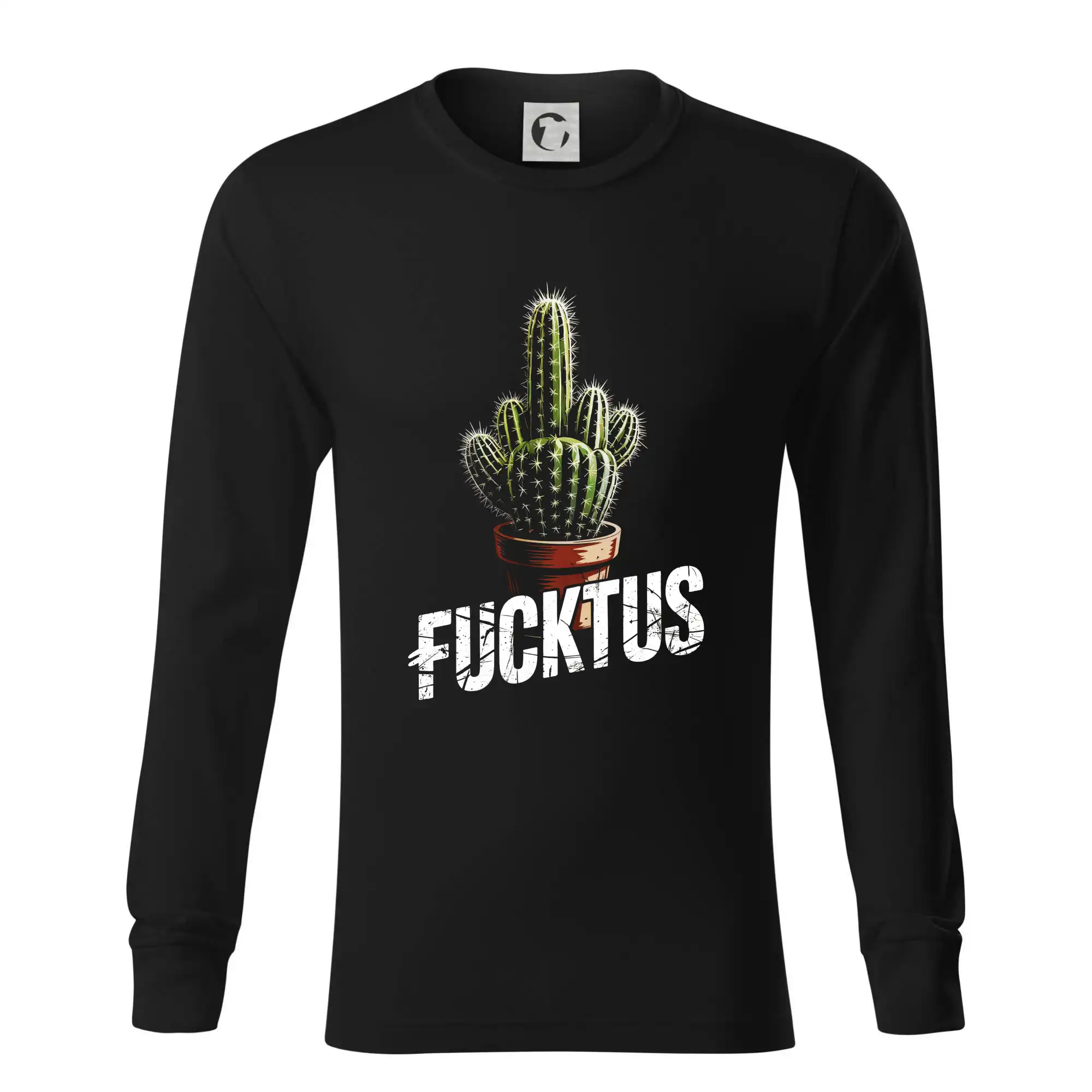 Tričká na párty - Fucktus - Tričko s dlhým rukávom LS R05