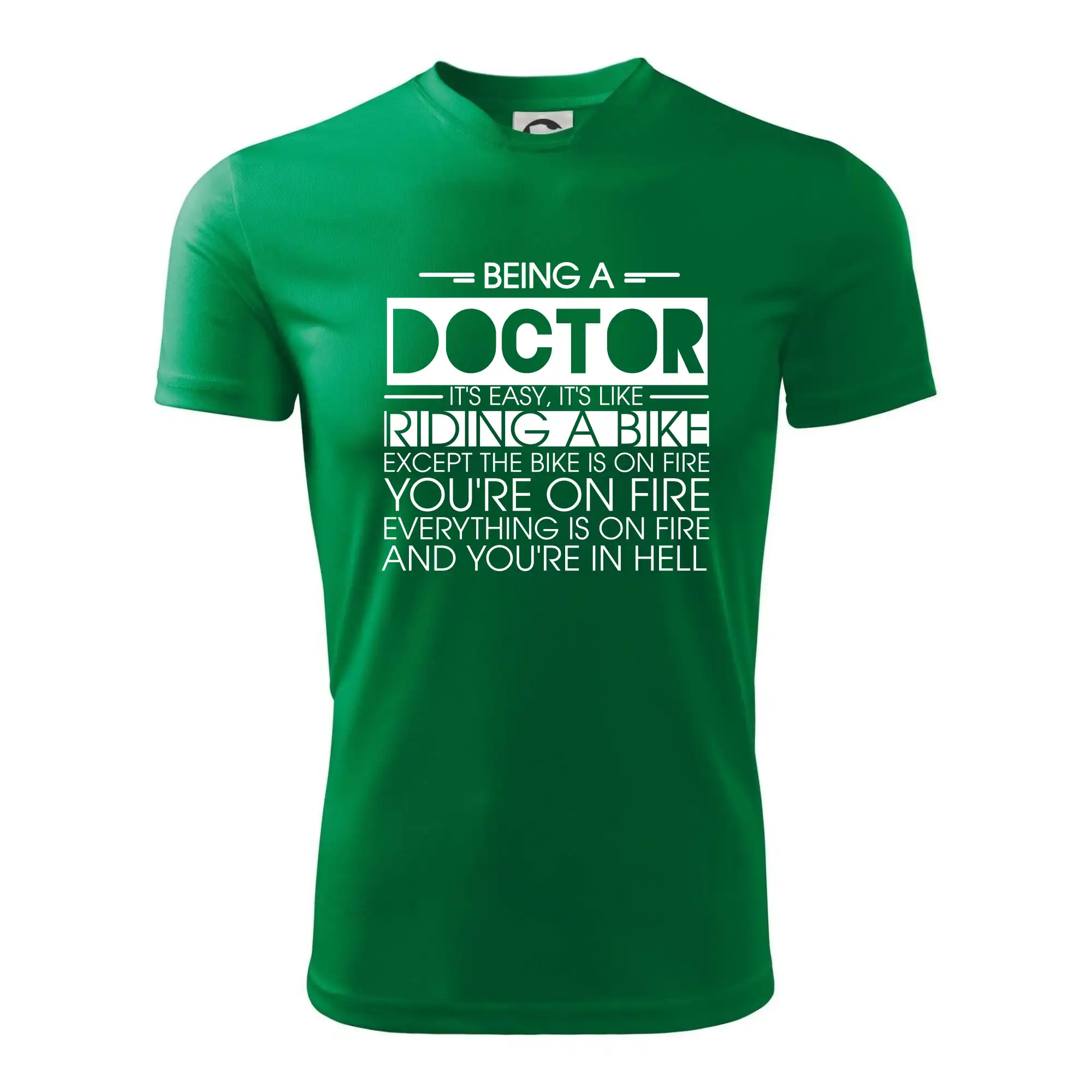 Being a doctor - bike - Detské tričko športové