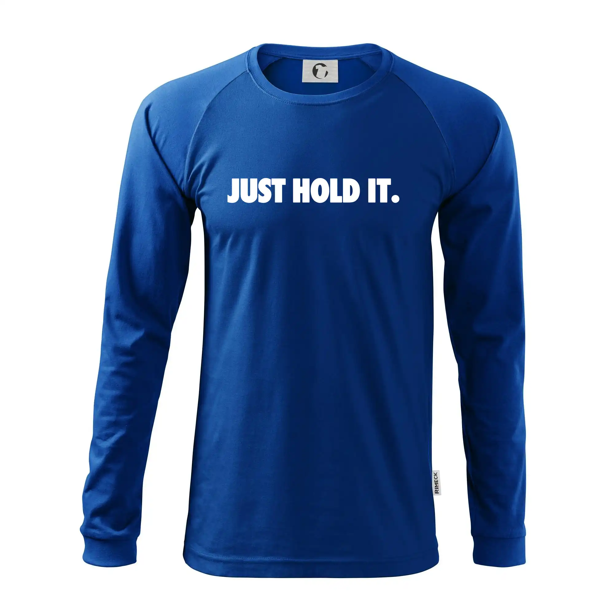 Grafické tričká - Just hold it - Pánske tričko s dlhým rukávom LS130