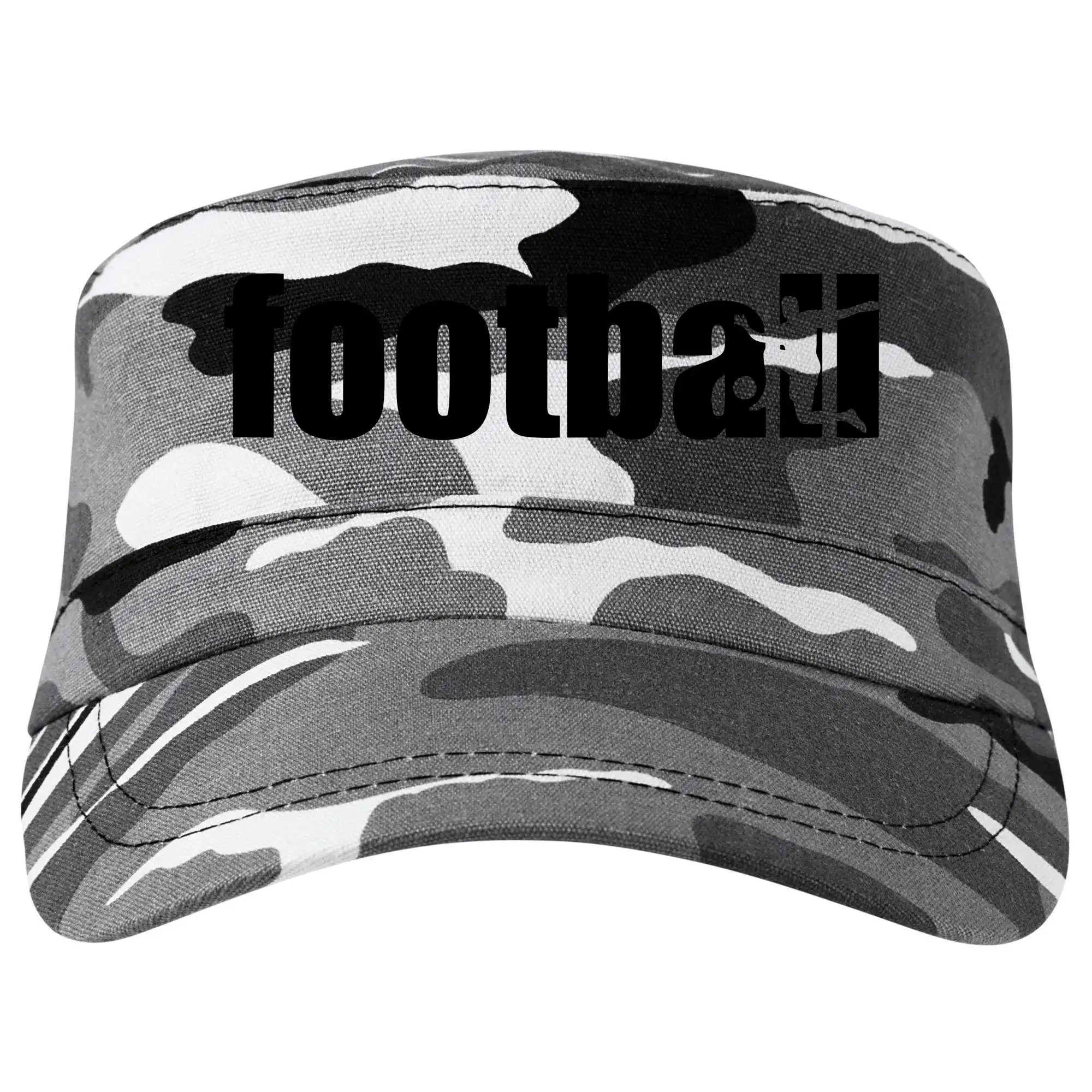 Tričká pre futbalistov - Football nápis - Šiltovka CAMO