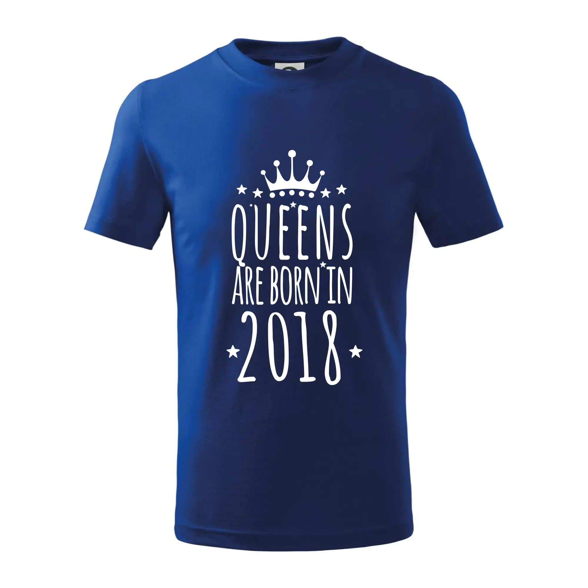 Queens are born in 2018 - Tričko detské bavlnené