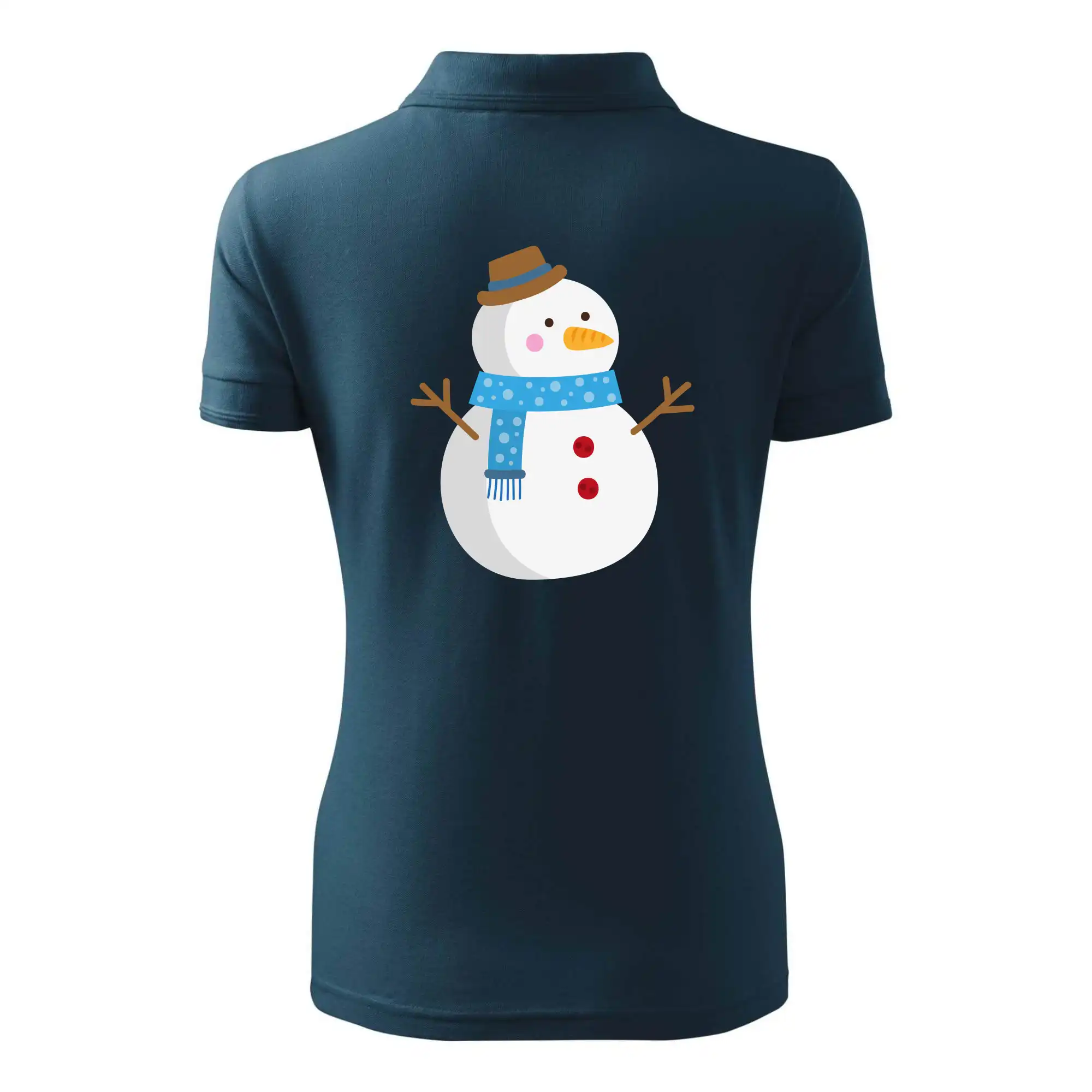 Sněhulák se šálou