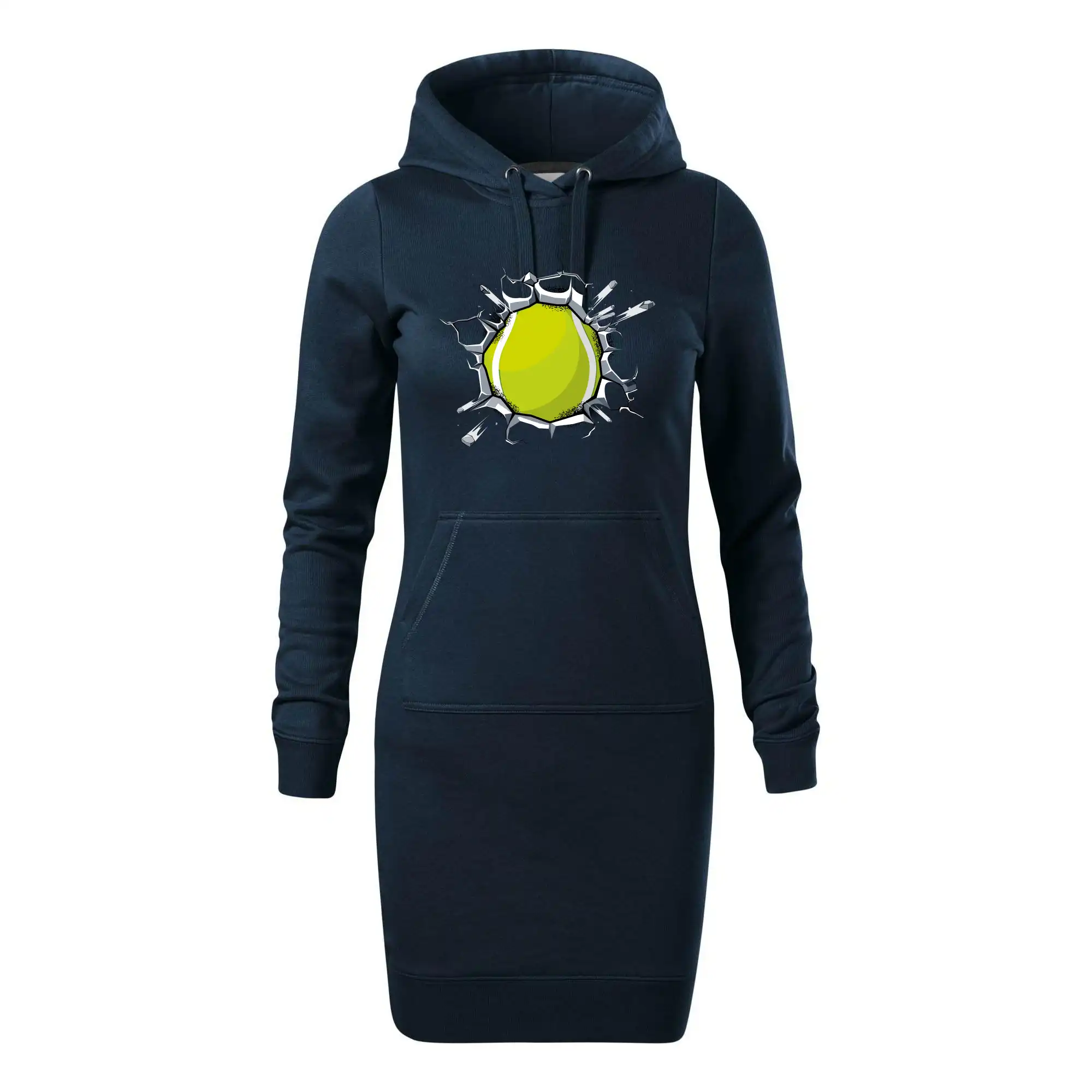 Tenisový míč v triku