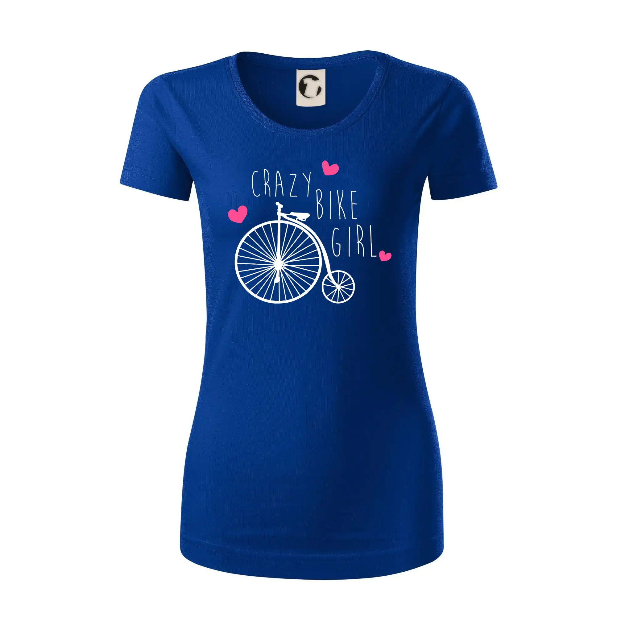 Crazy bike girl