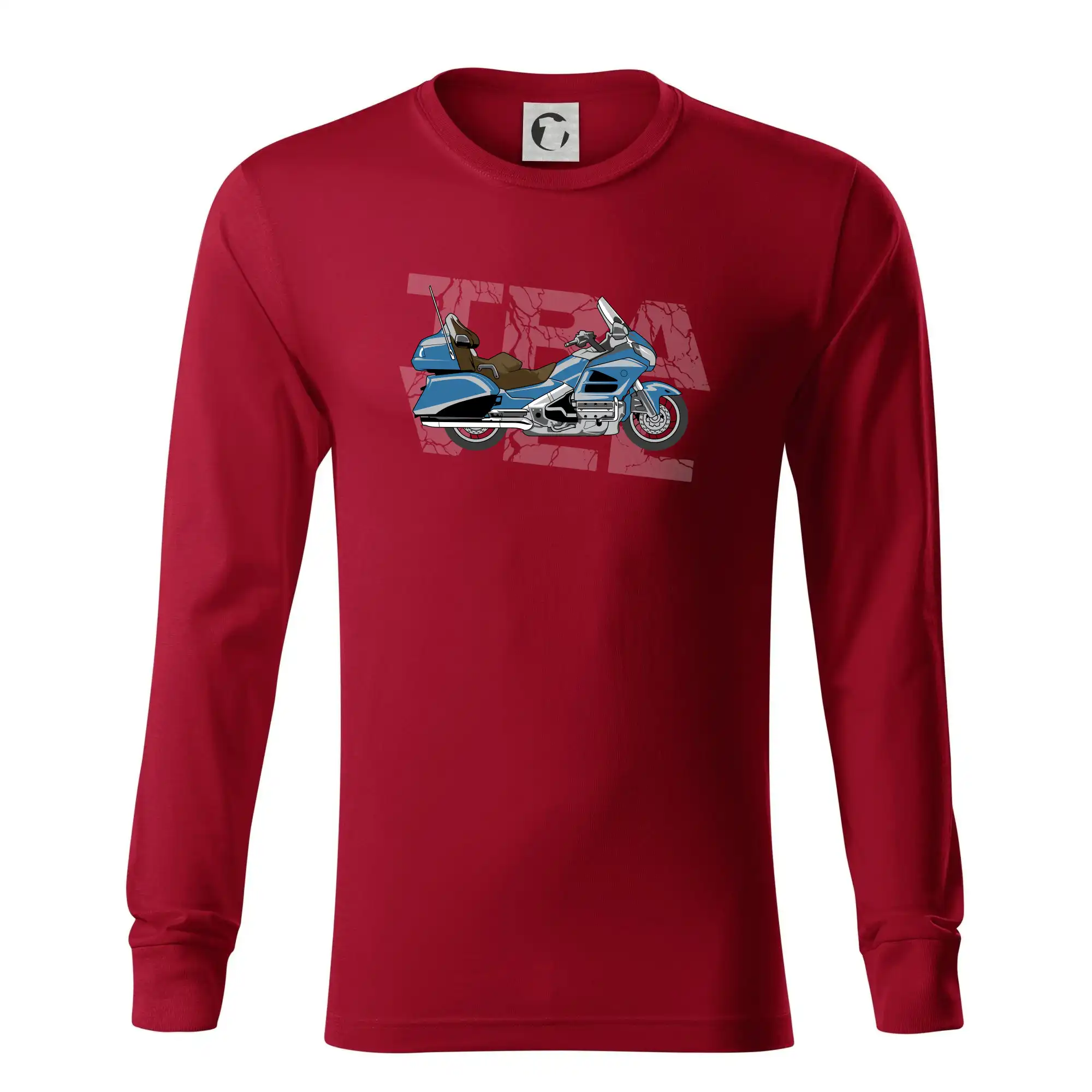 Cestovní motorka Amerika modrá