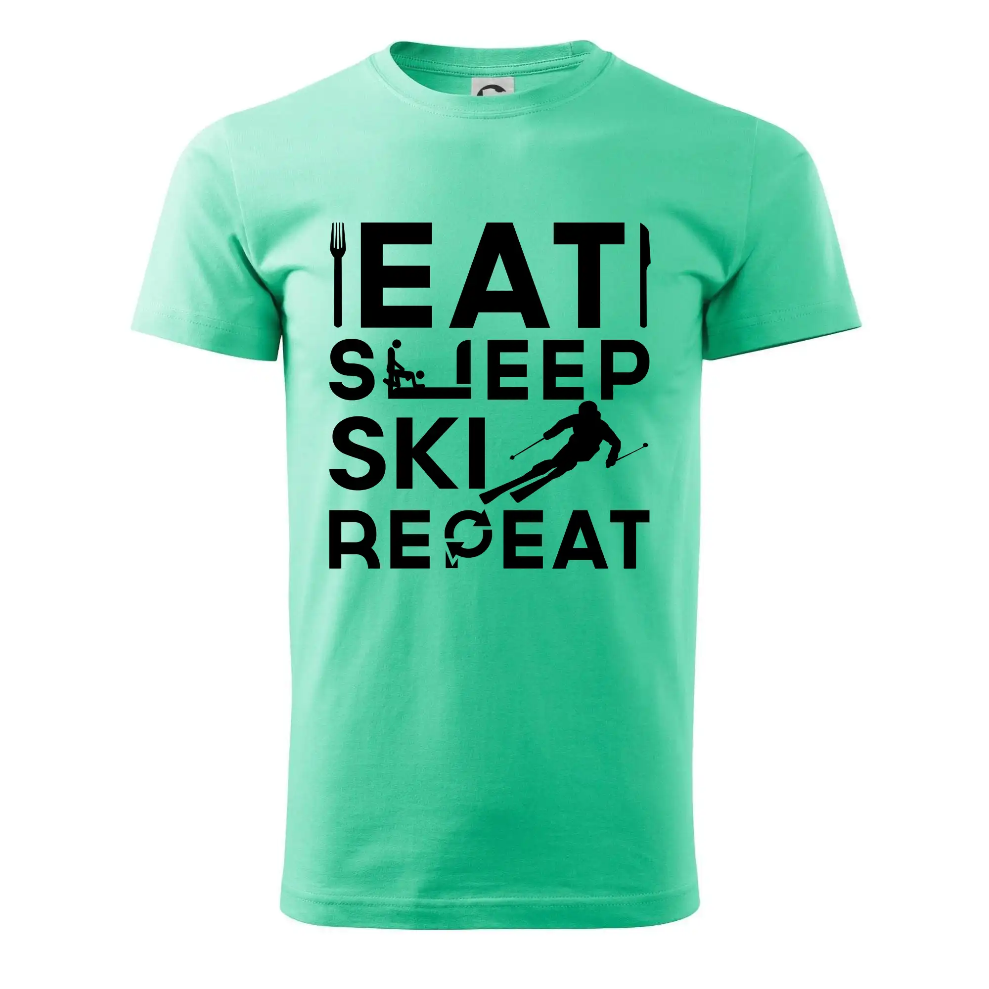 Eat sleep ski repeat