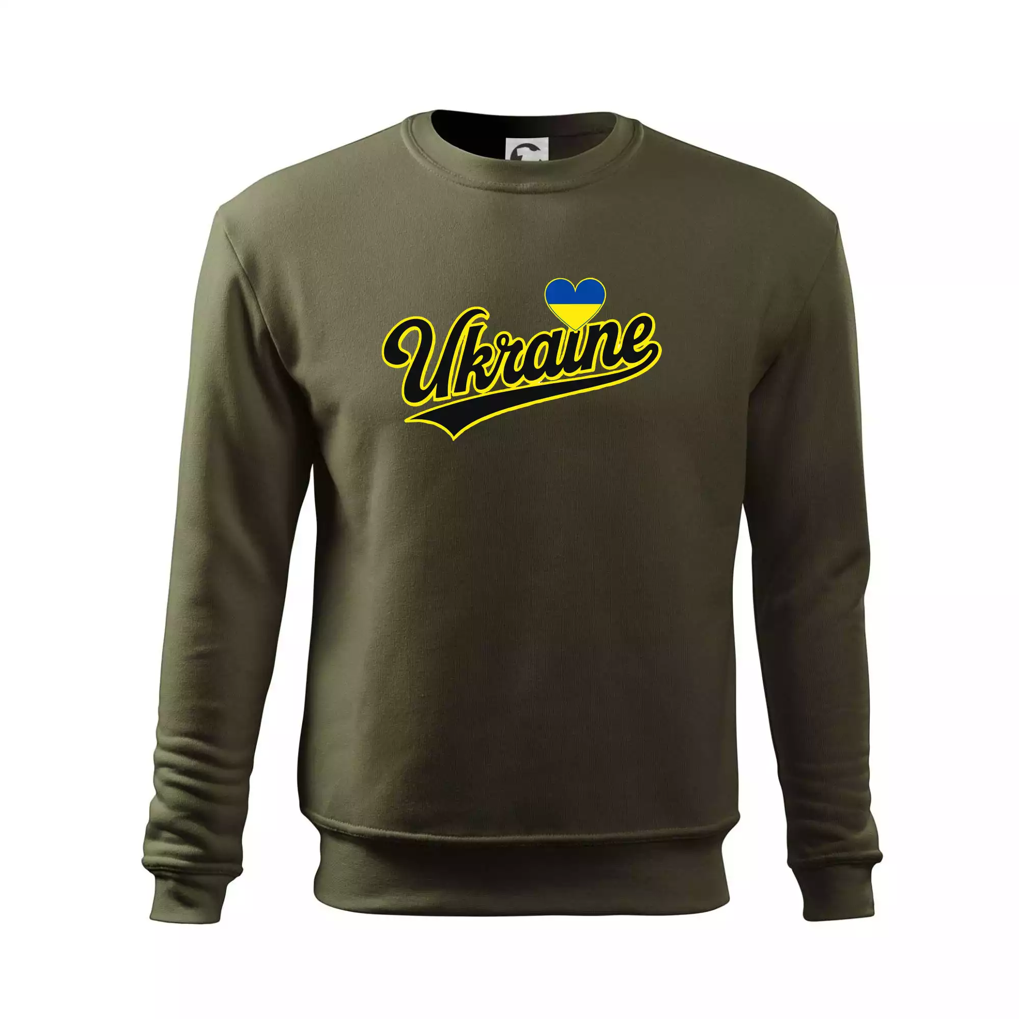 Ukraine - nápis černý