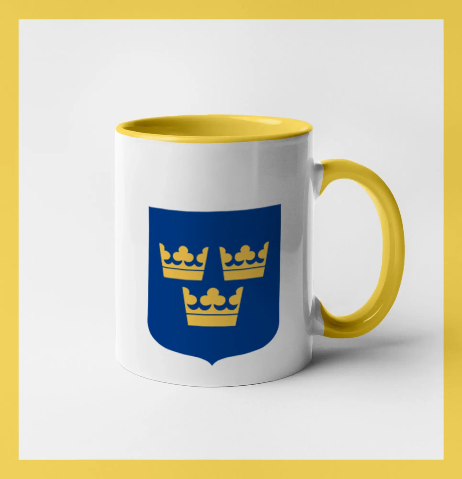 Švédský znak tři korunky velký