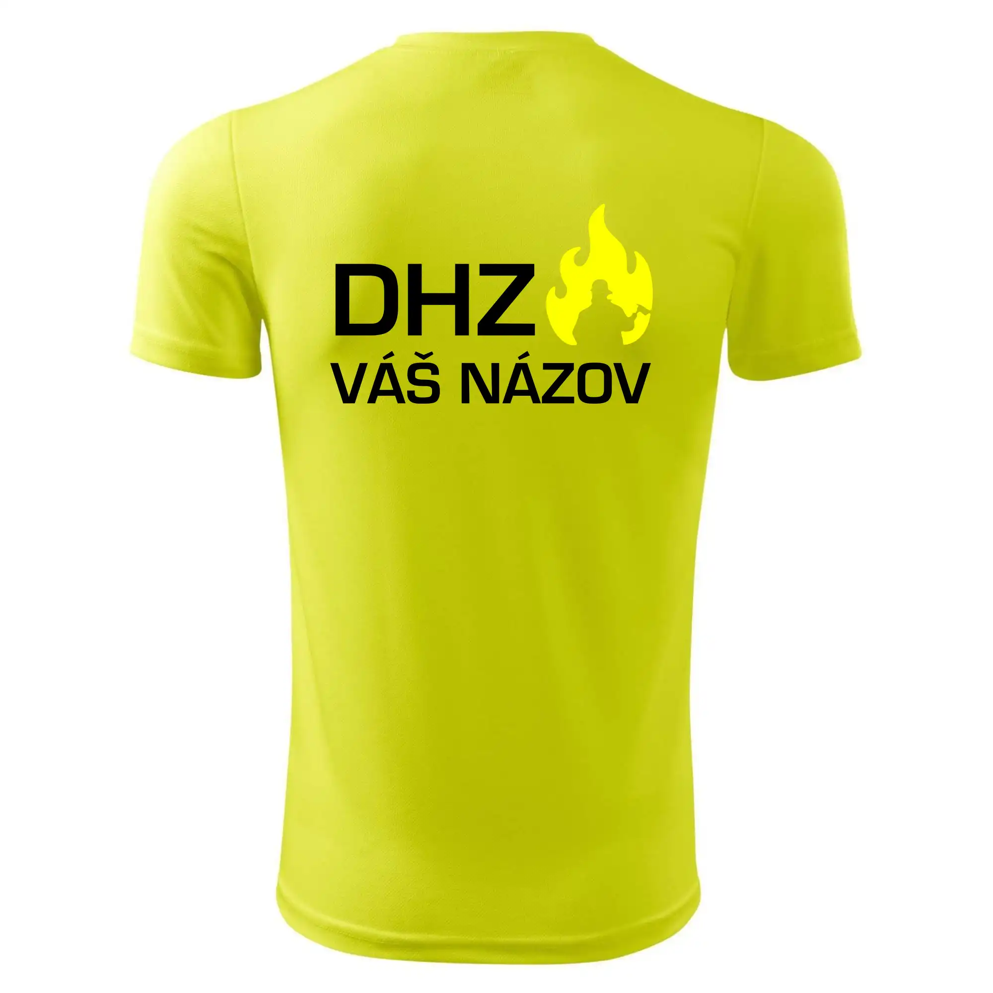 DHZ - Váš názov - FLUO + Reflexná potlač