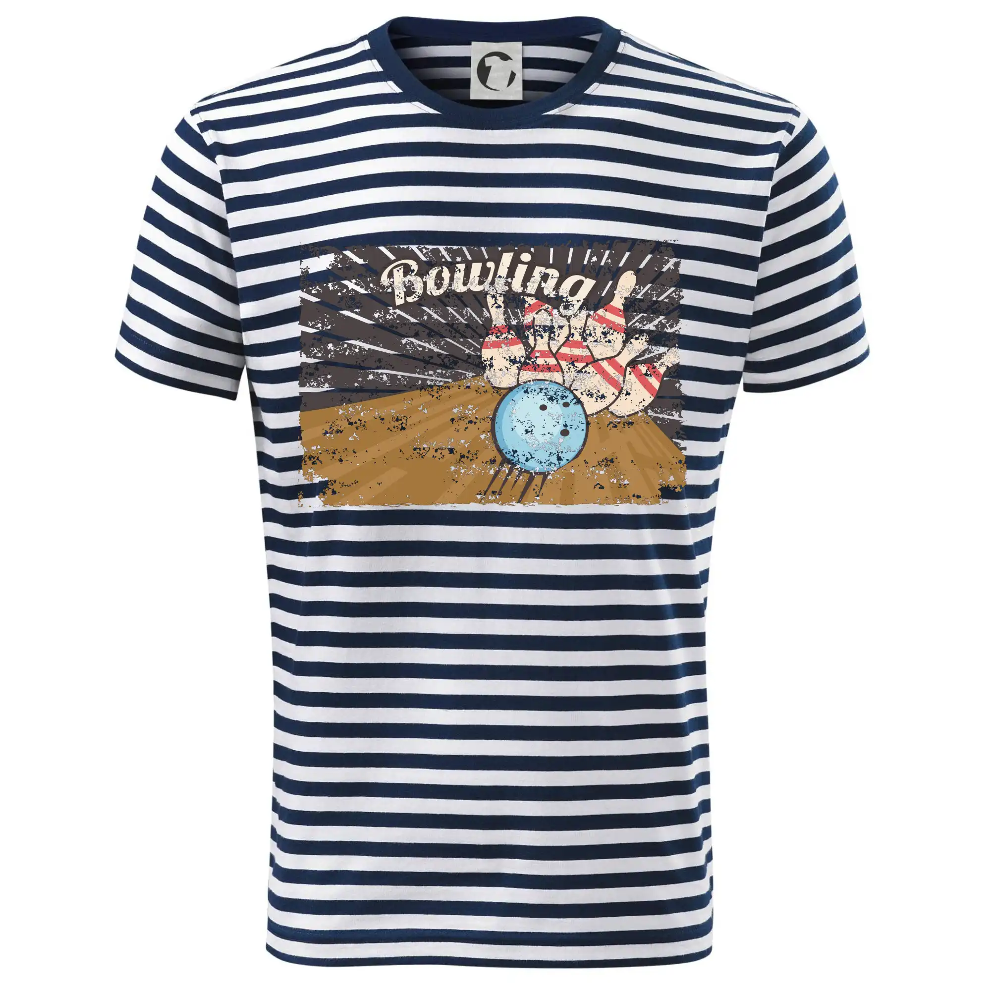 Tričká Bowling - Bowling plakát - Dětské triko na vodu
