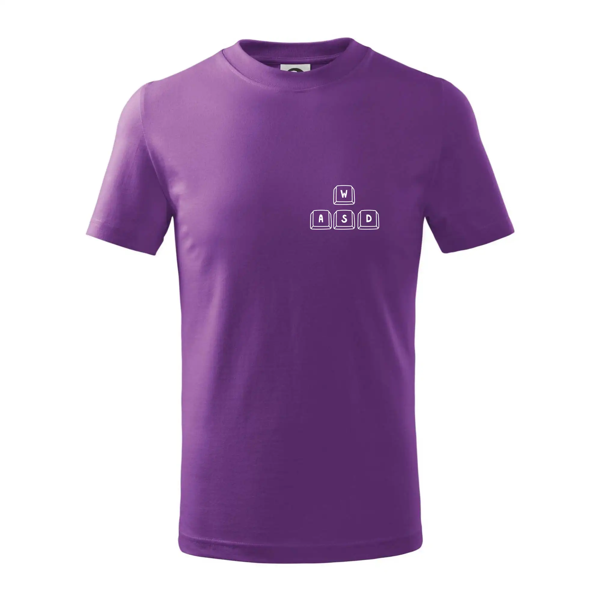 Tričká pre ajťákov - WASD klávesy - prso - Tričko detské bavlnené