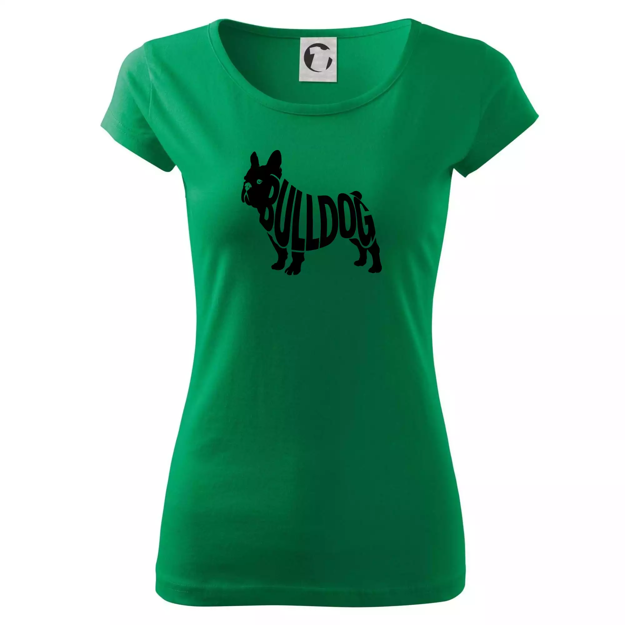 Bulldog  nápis v těle