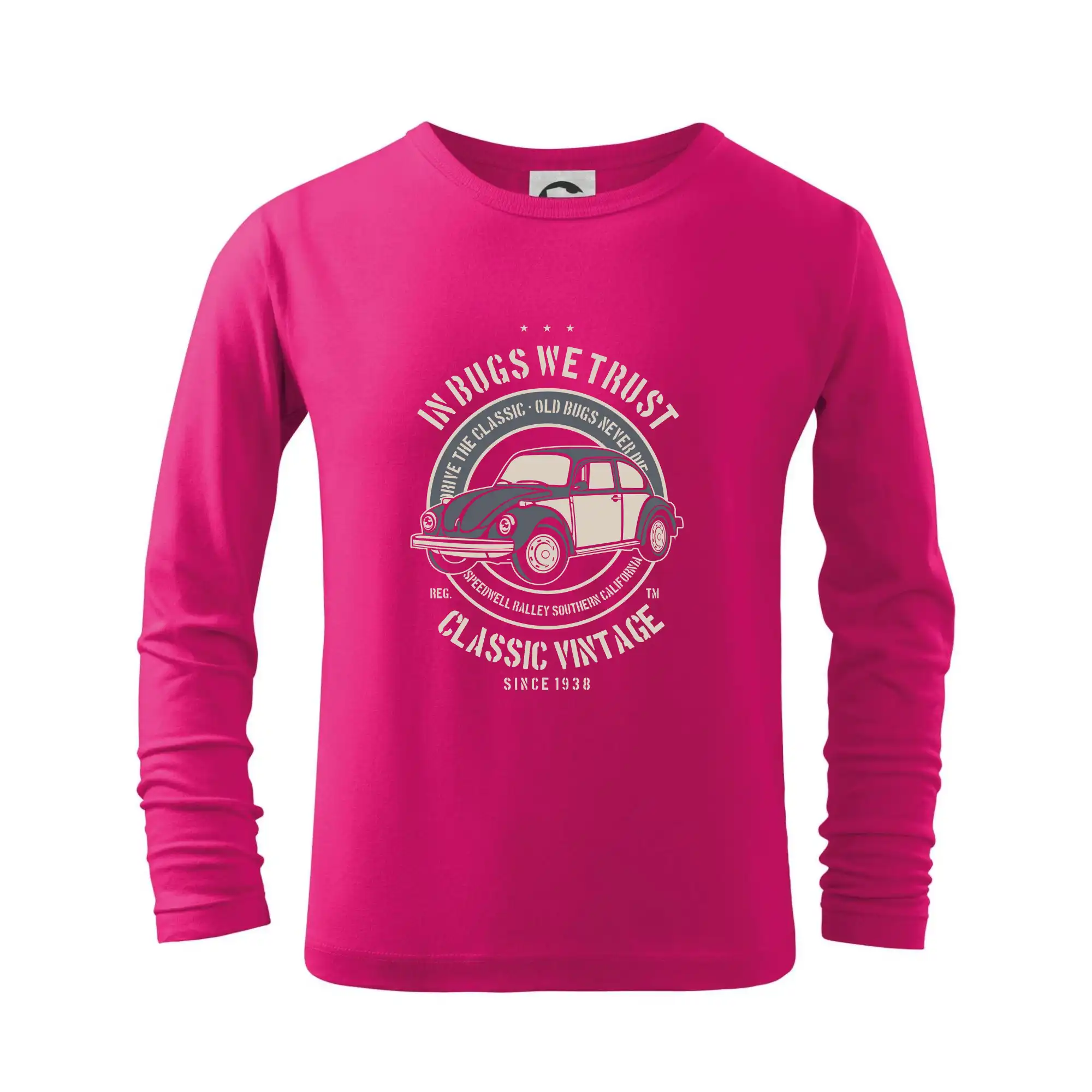 Auto tričká - In Bugs We Trust - Tričko detské Long Sleeve