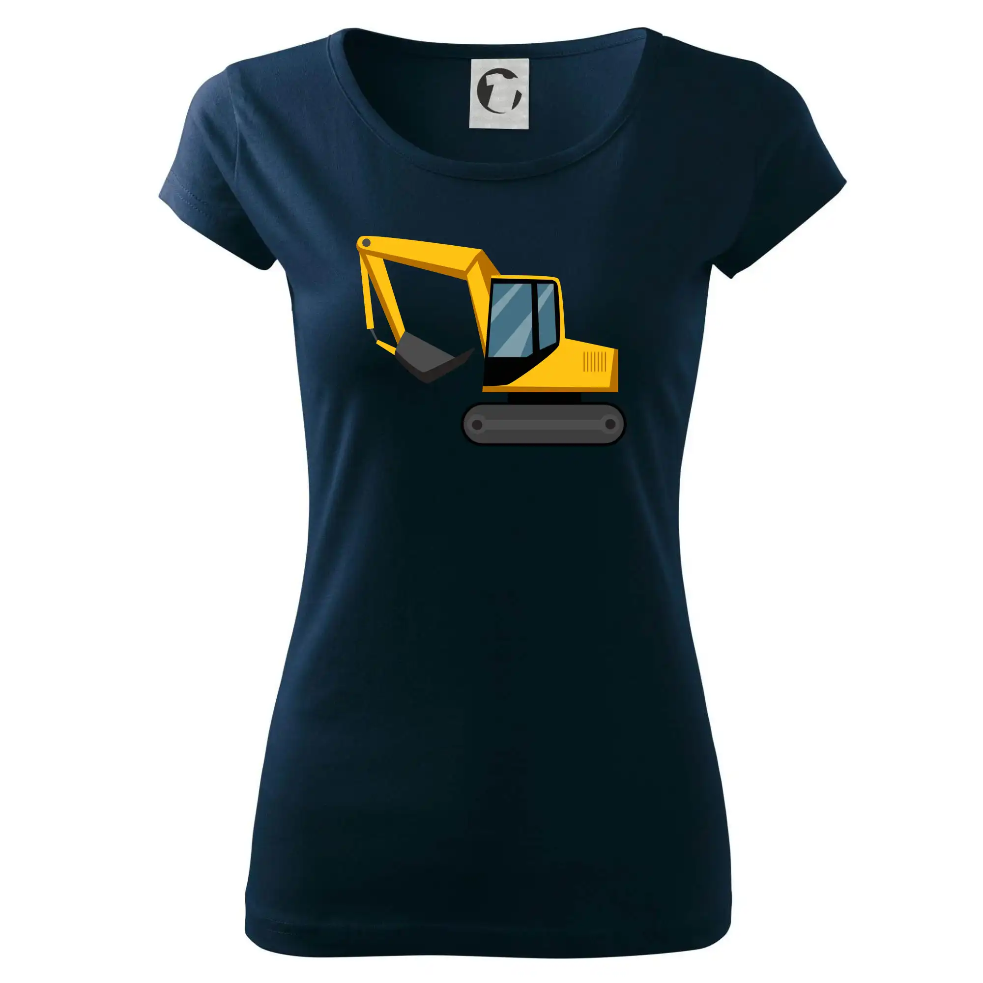 Bagr bez nápisu  z boku