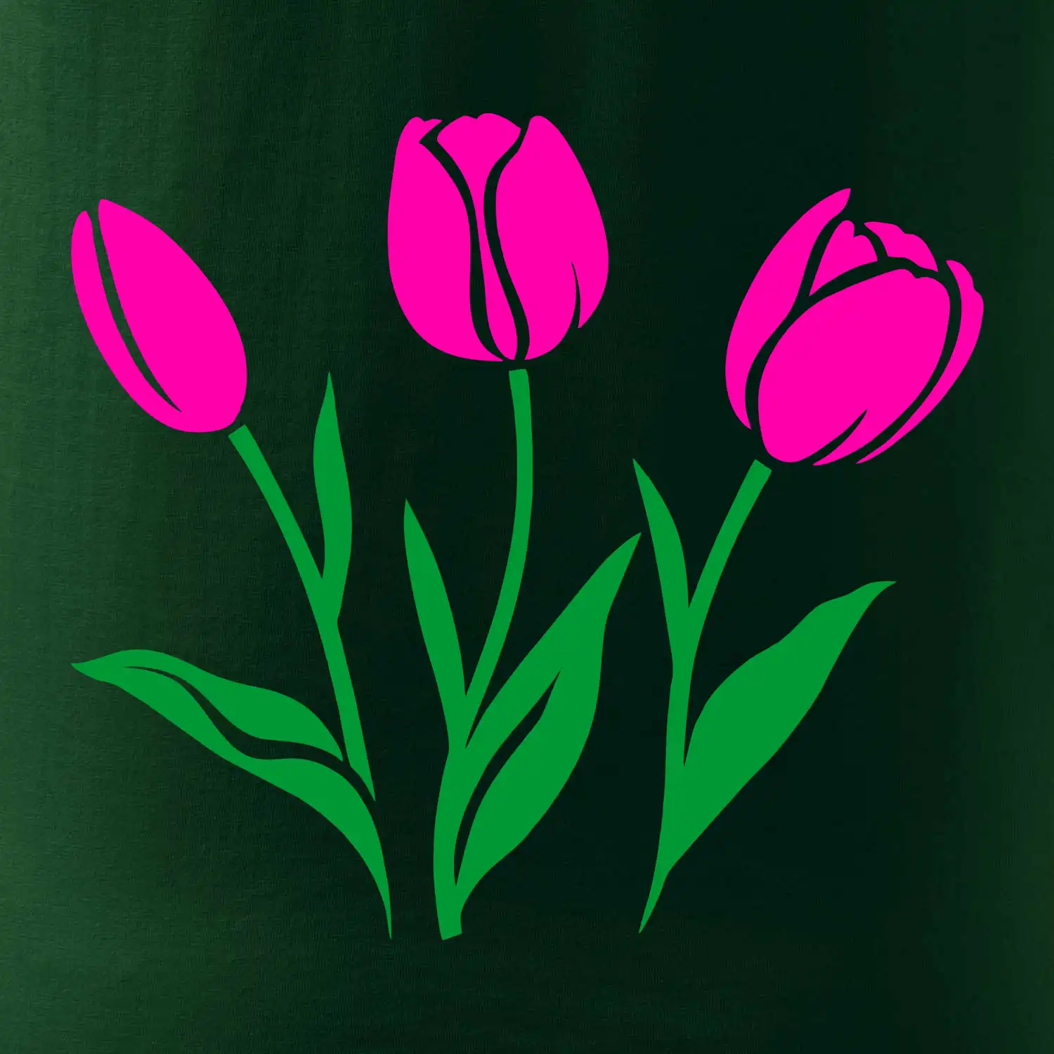 Tři tulipány