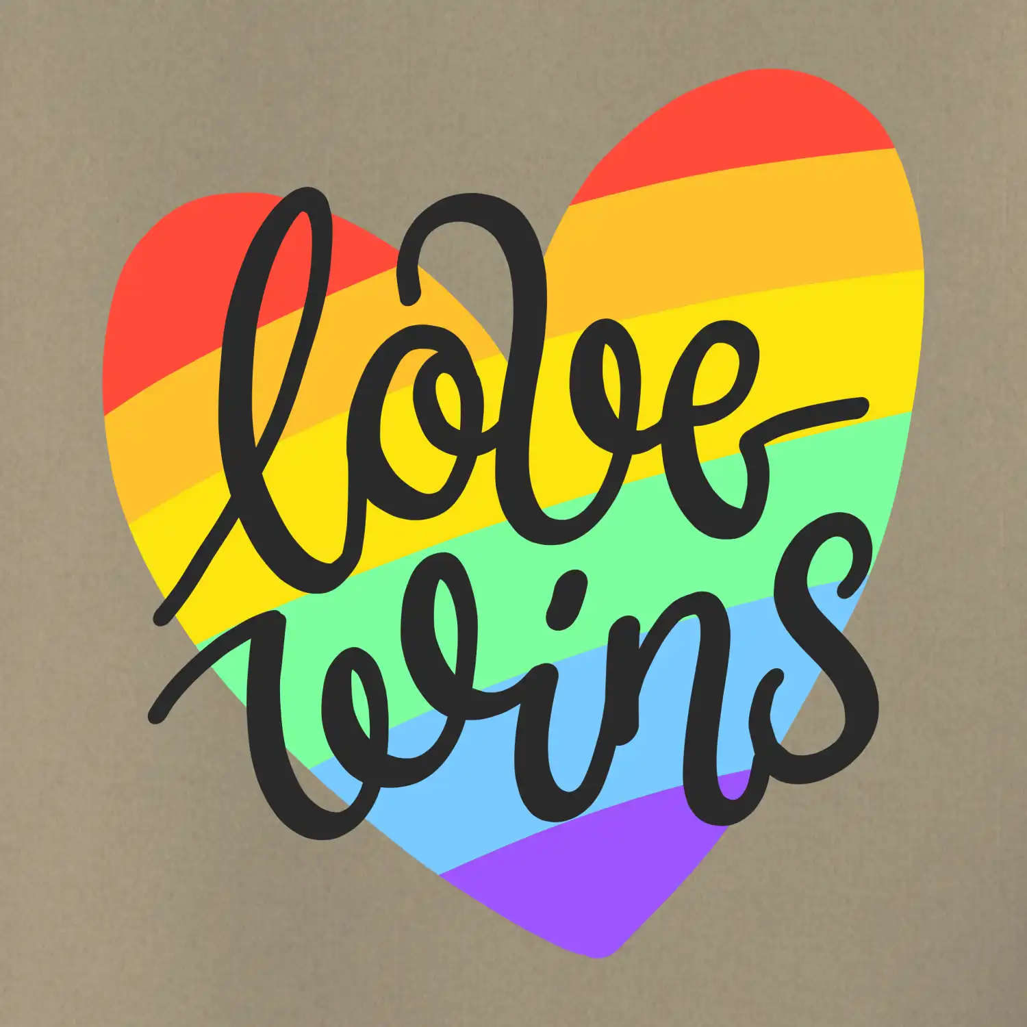 Love wins srdce