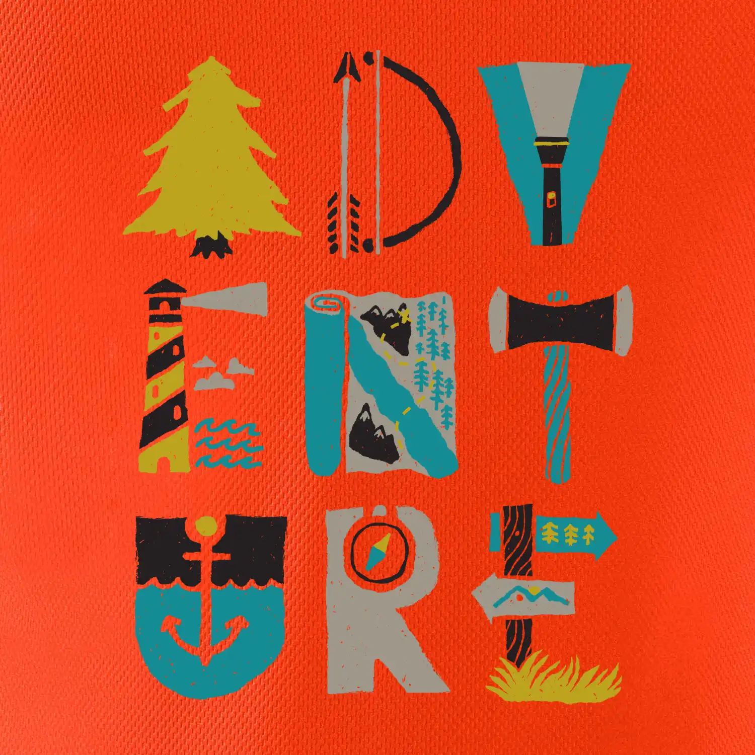 Adventure font