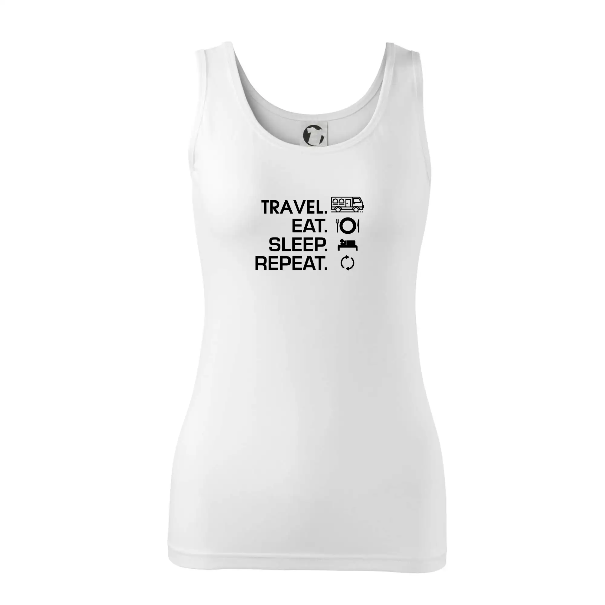 Eat sleep travel - Van