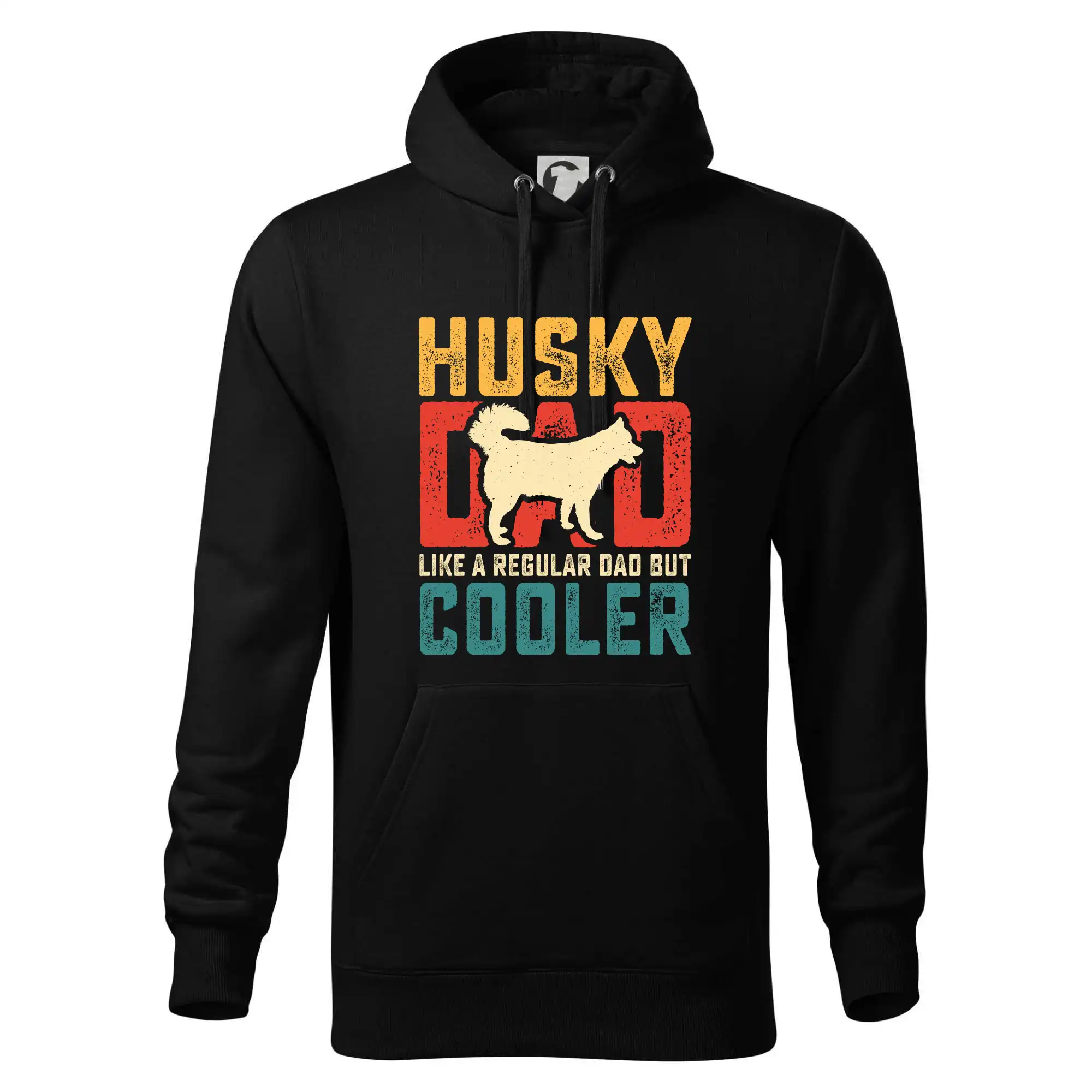 Husky dad like a regular dad but cooler