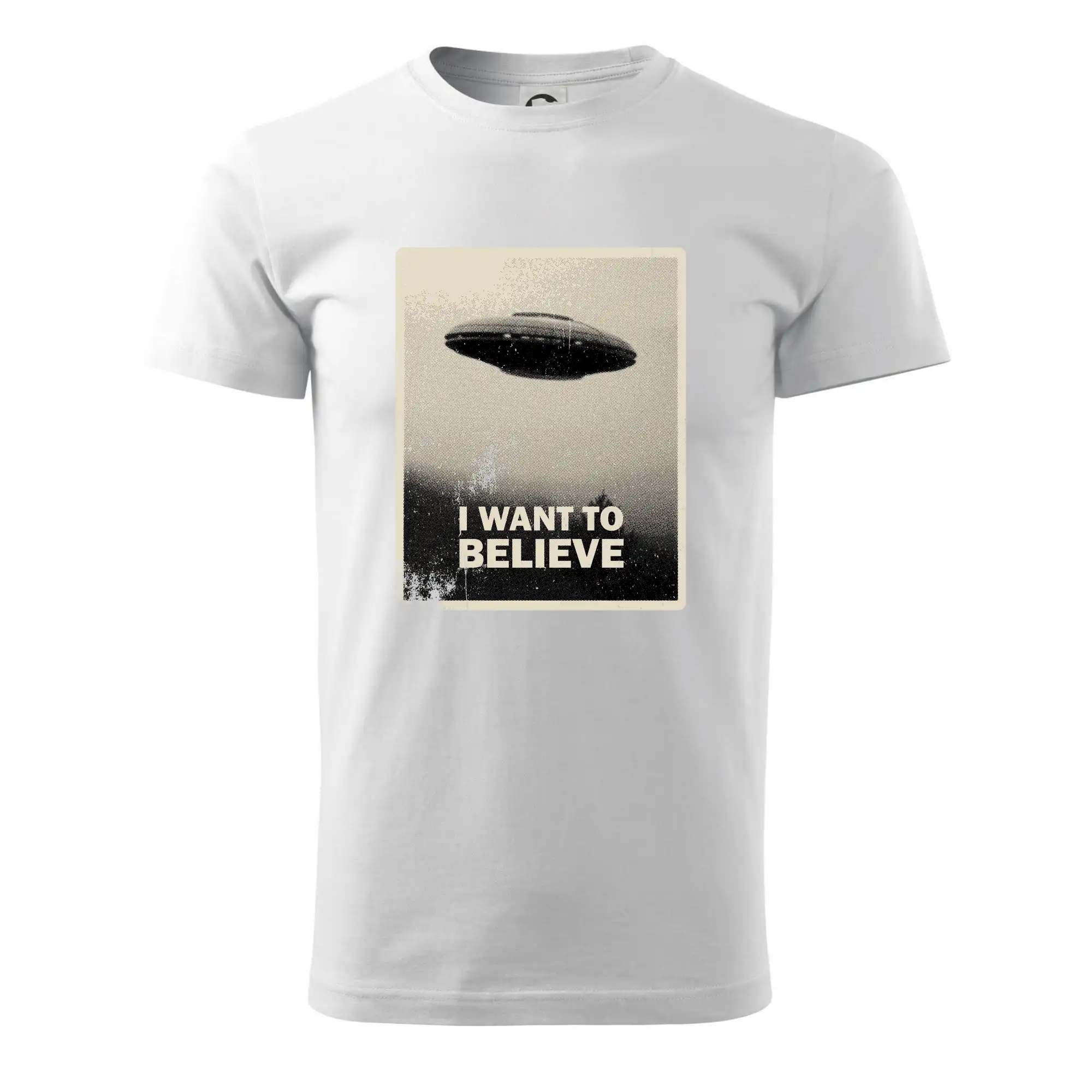 Vesmirne tričká - Poster I Want to Believe - Klasické pánske tričko vyššej gramáže