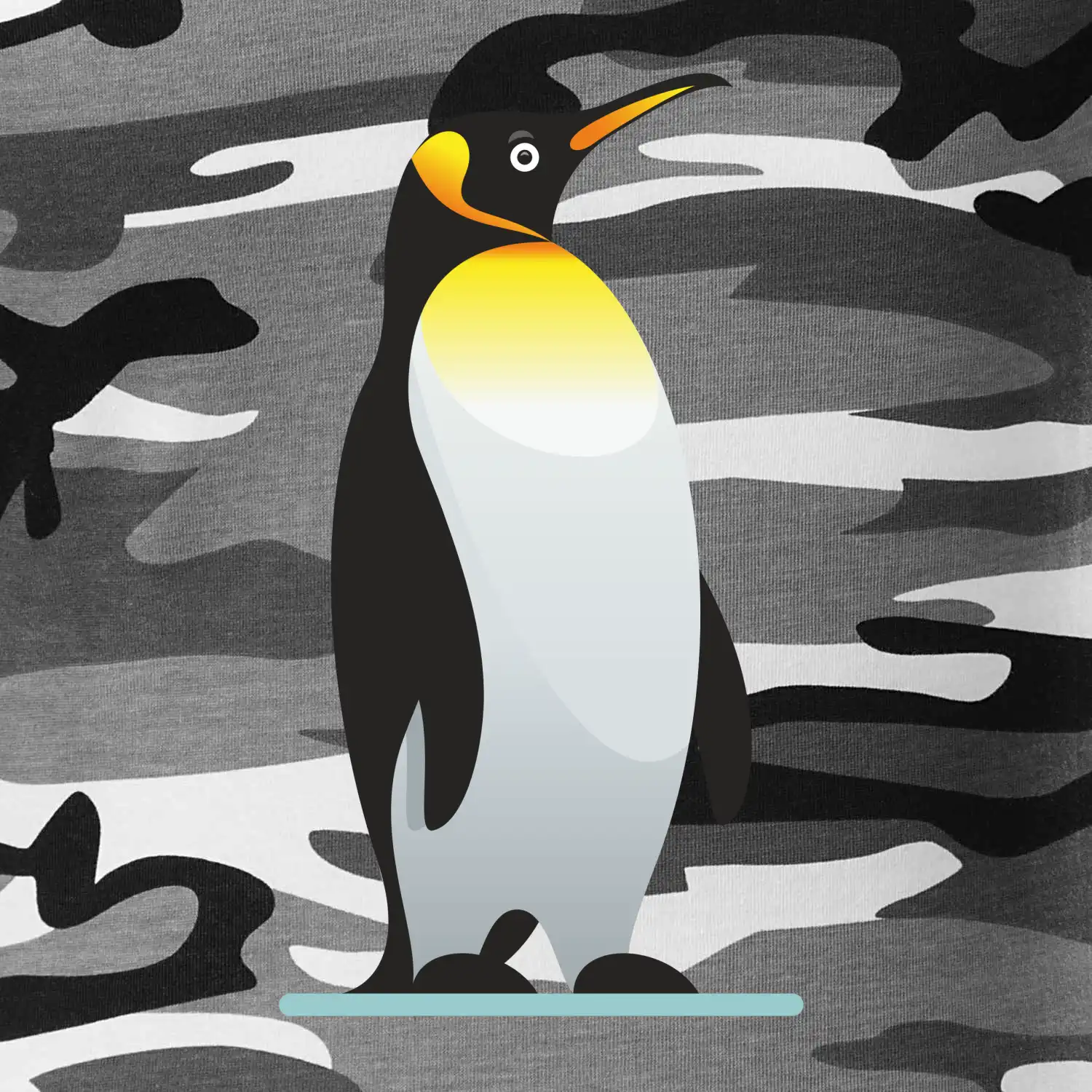 Tučňák se žlutou nákrčenkou