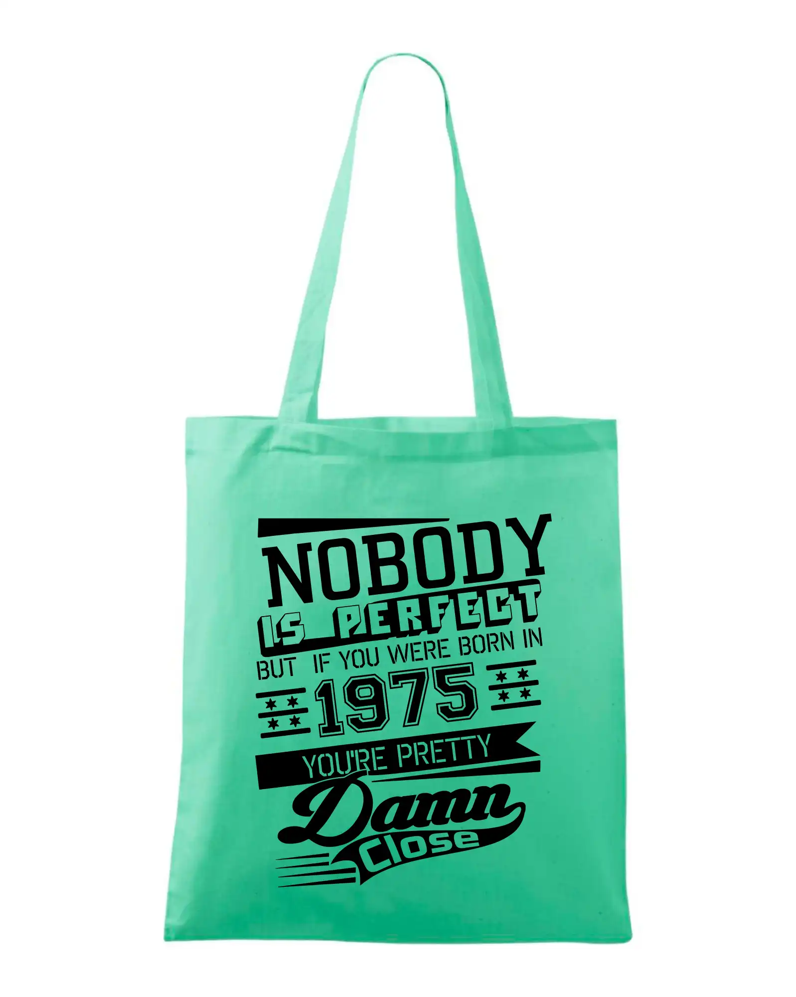 Nobody is perfect - 1975 - Taška bavlnená