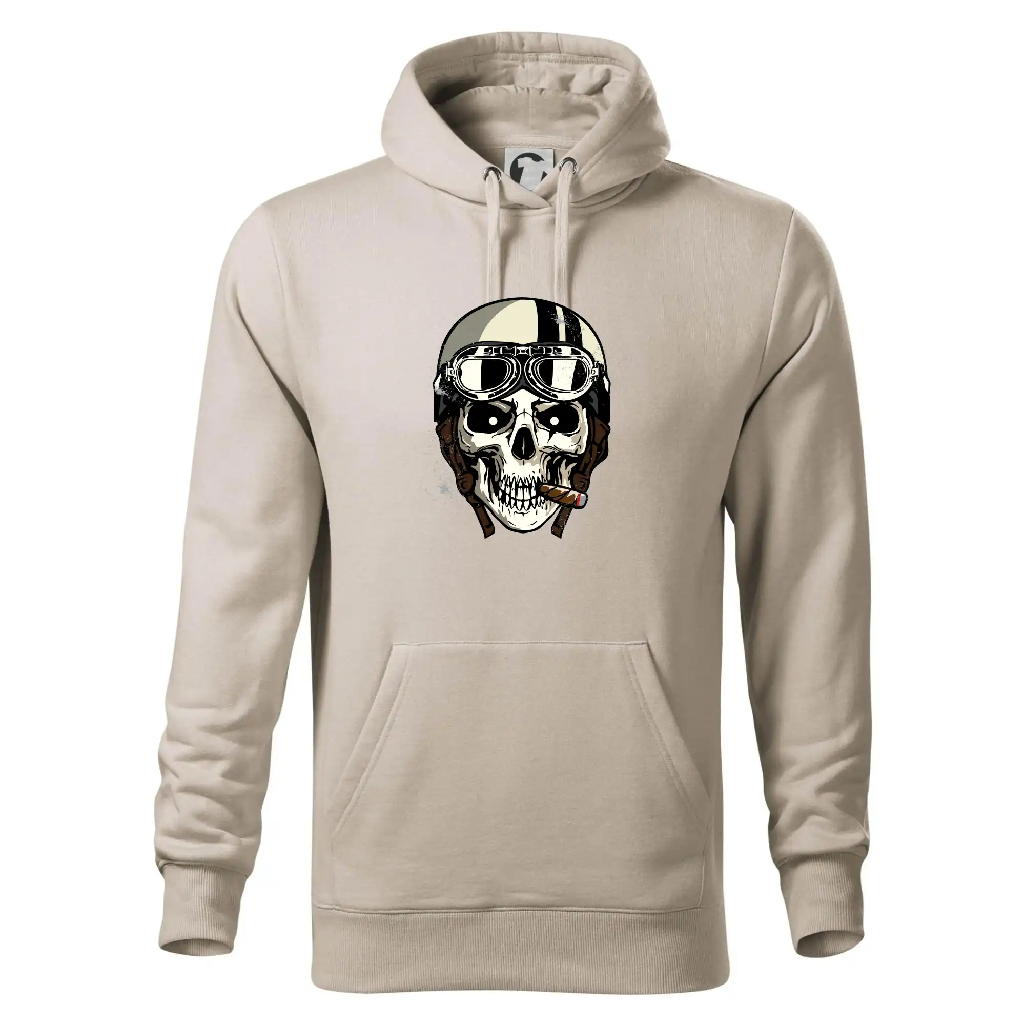 Motorkárska helma a cigara