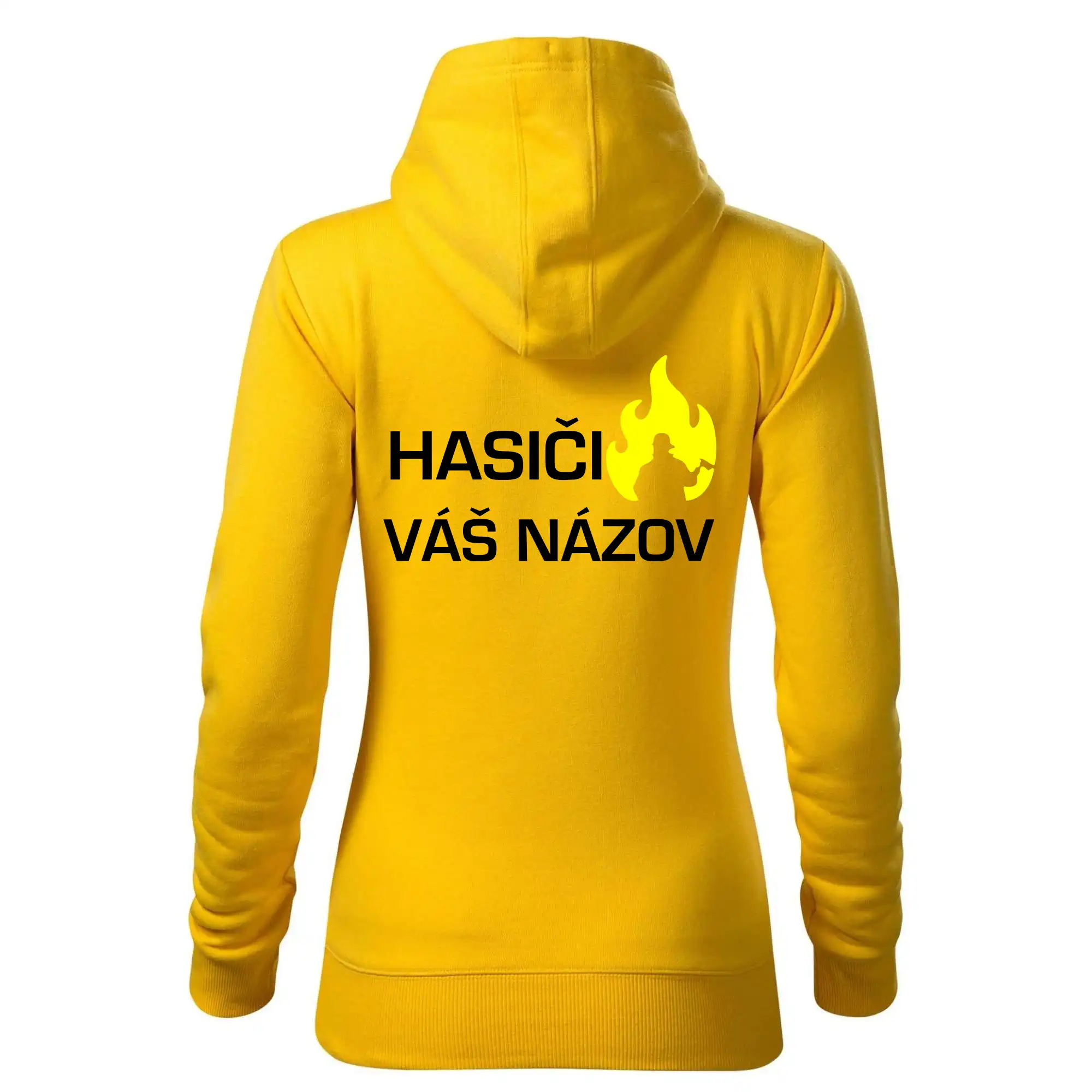 Hasiči - Váš názov - FLUO + Reflexná potlač